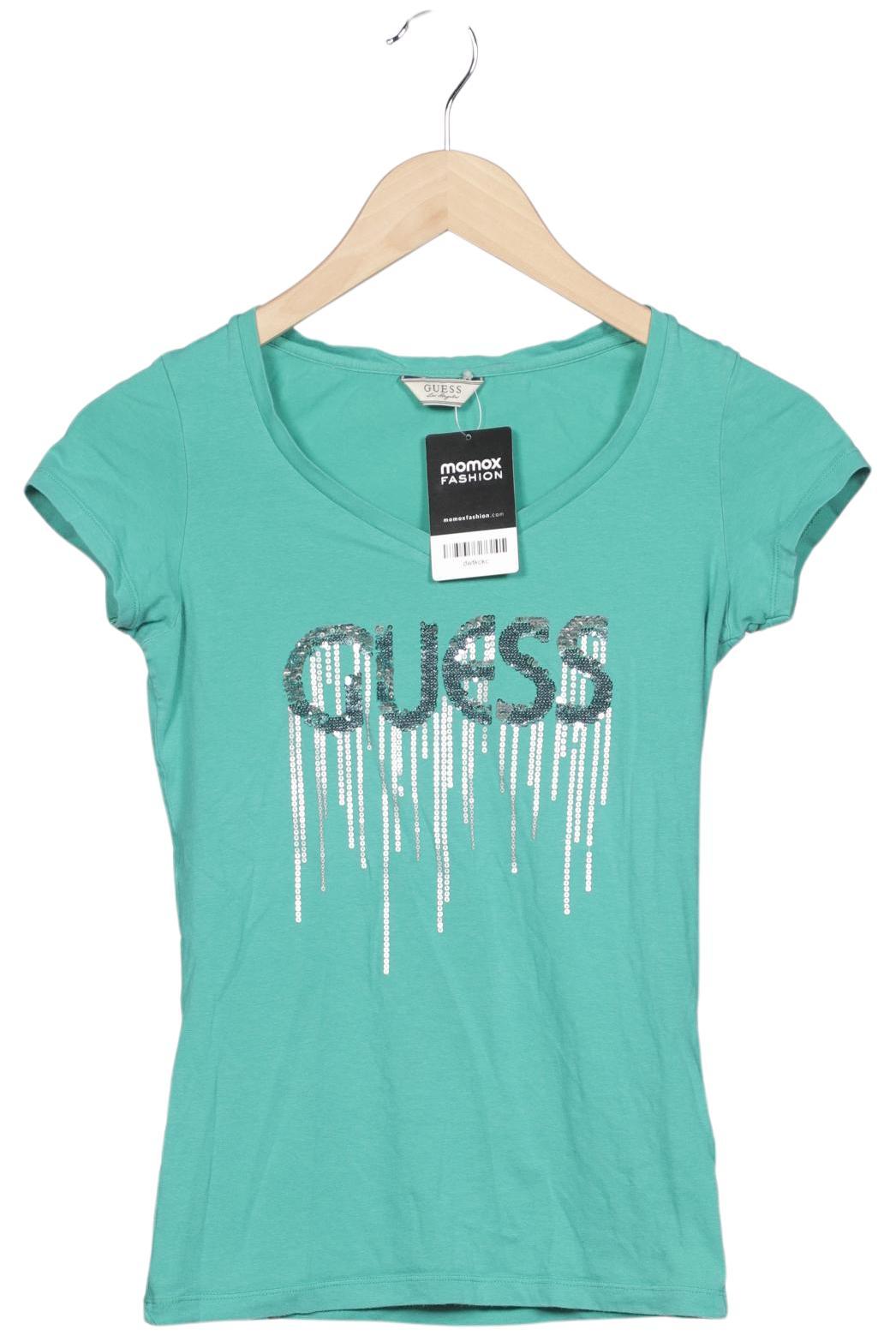 

Guess Damen T-Shirt, türkis, Gr. 36