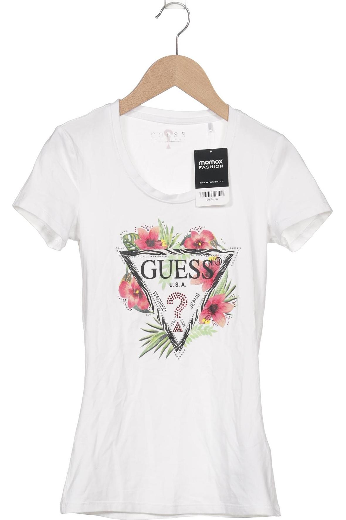 

Guess Damen T-Shirt, weiß, Gr. 34