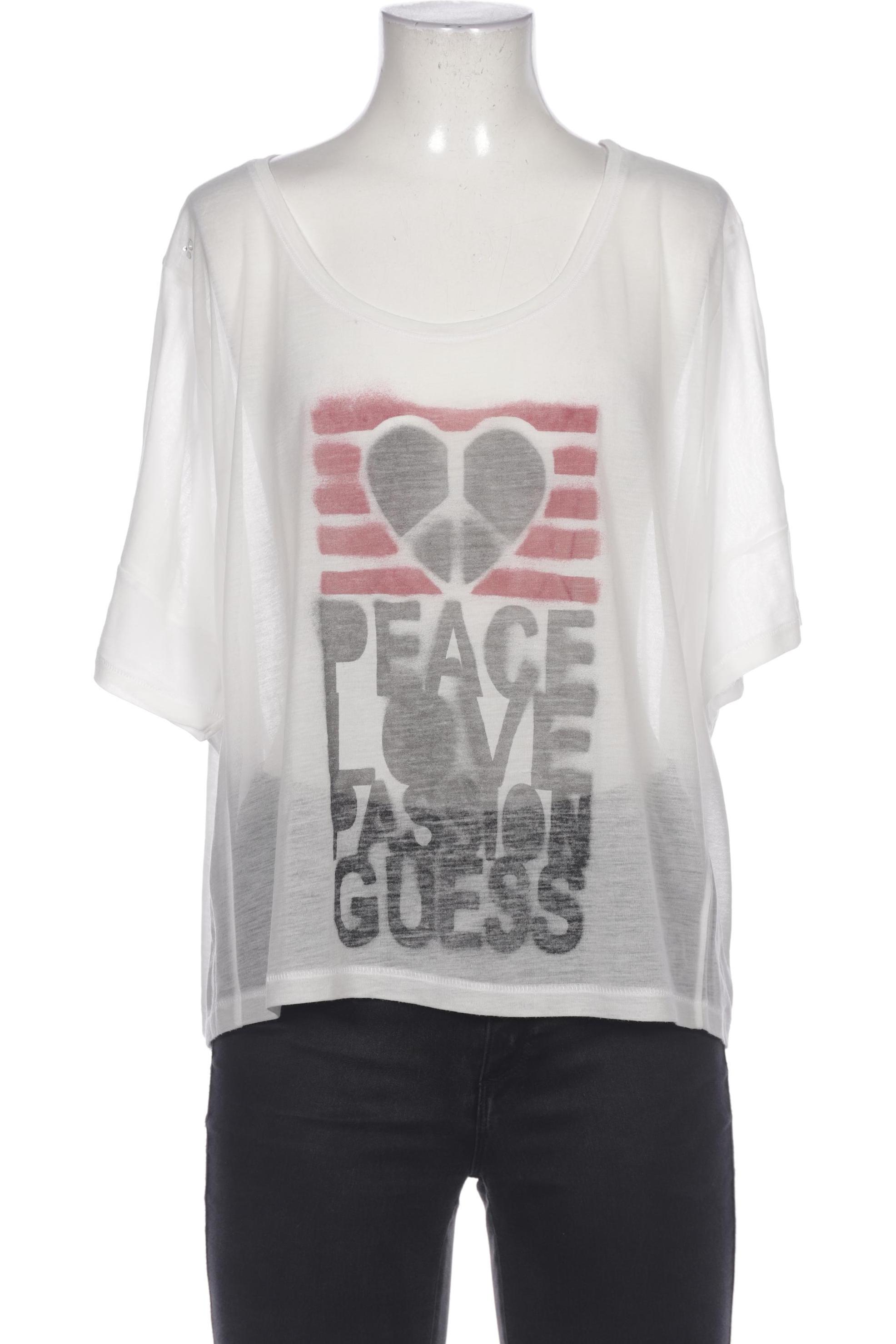 

Guess Damen T-Shirt, weiß, Gr. 36