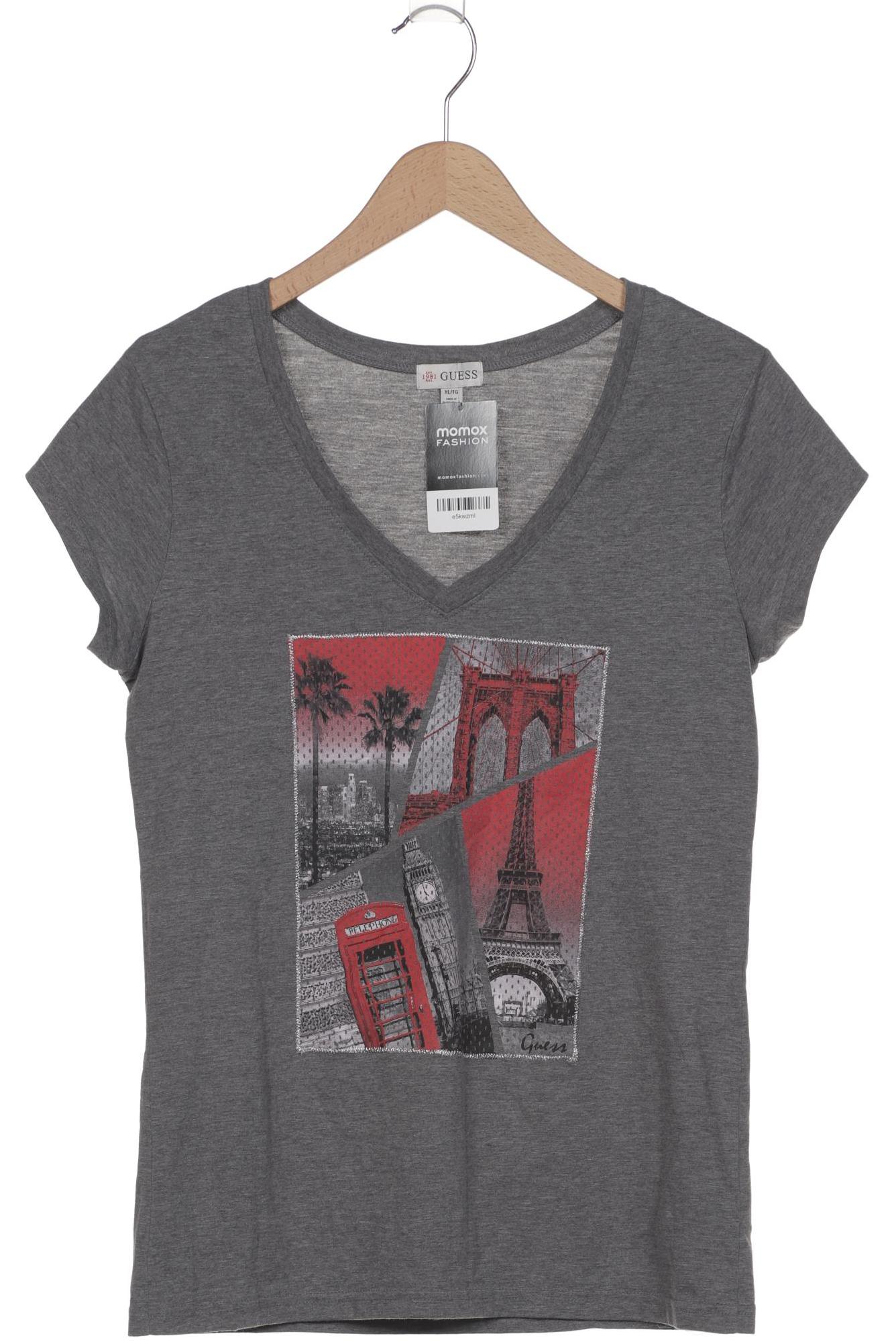 

Guess Damen T-Shirt, grau, Gr. 44