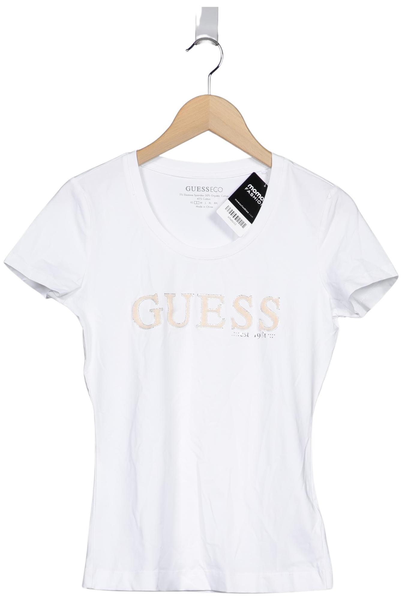 

Guess Damen T-Shirt, weiß, Gr. 36