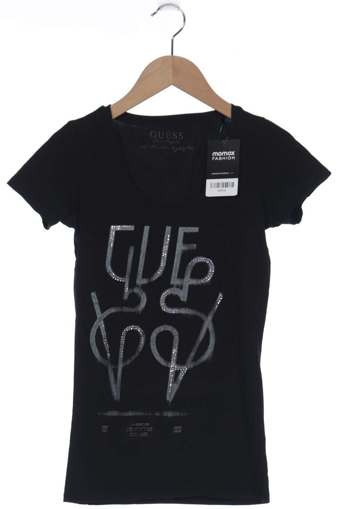 

Guess Damen T-Shirt, schwarz, Gr. 32