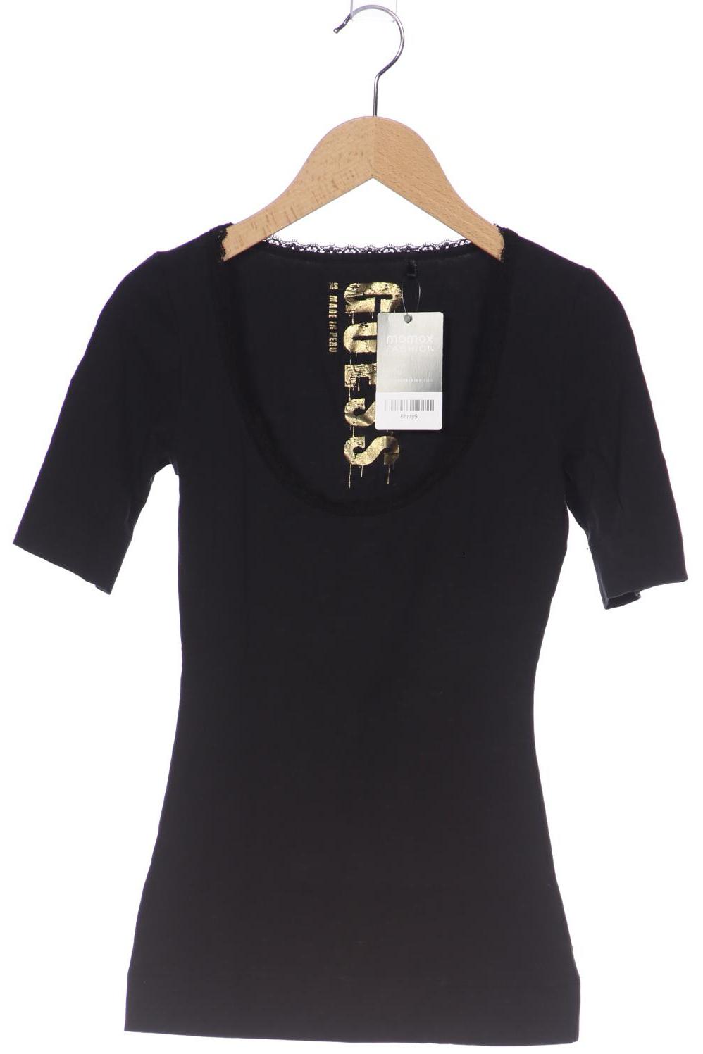 

Guess Damen T-Shirt, schwarz, Gr. 34
