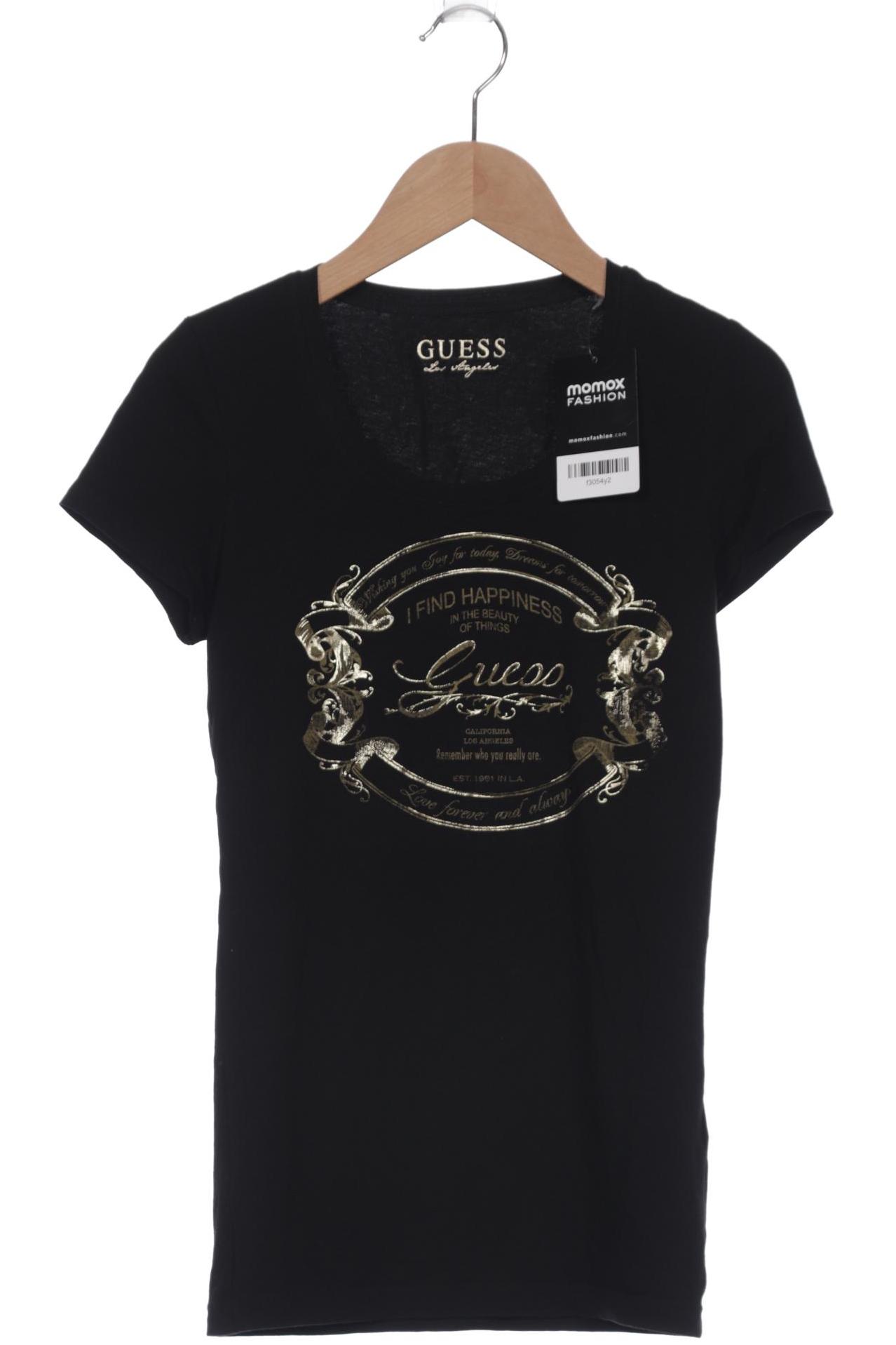 

Guess Damen T-Shirt, schwarz, Gr. 32