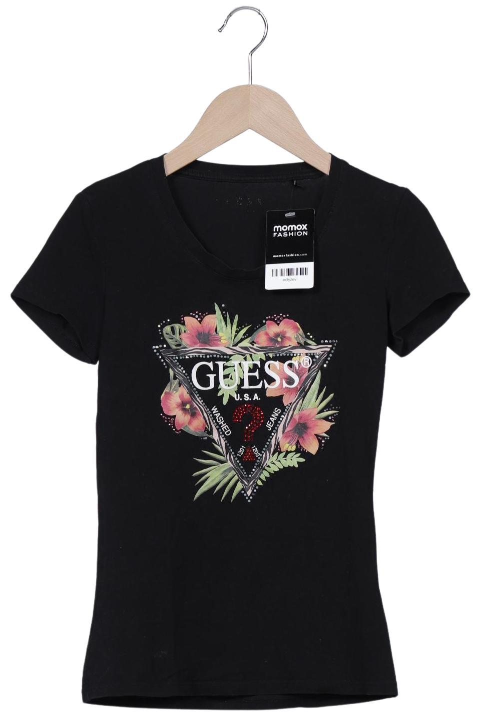 

Guess Damen T-Shirt, schwarz, Gr. 32