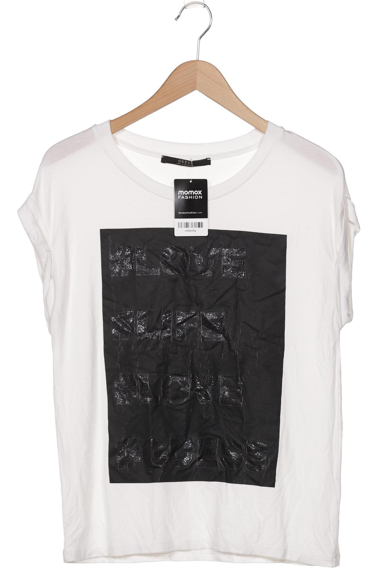 

Guess Damen T-Shirt, weiß, Gr. 38