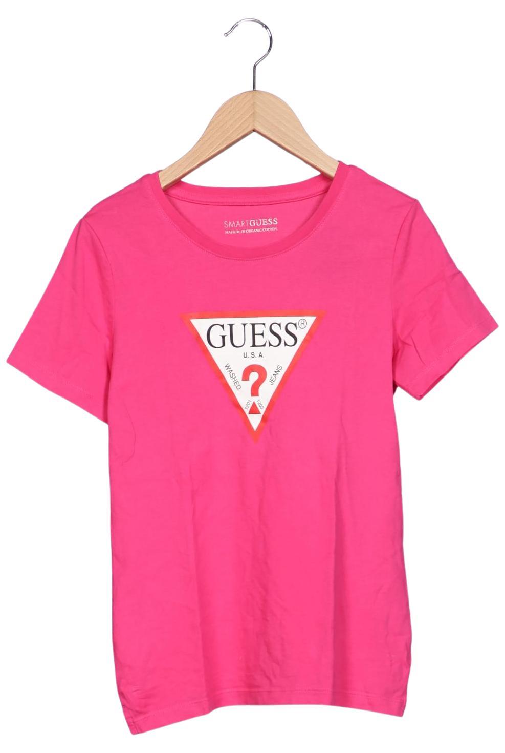 

Guess Damen T-Shirt, pink, Gr. 34