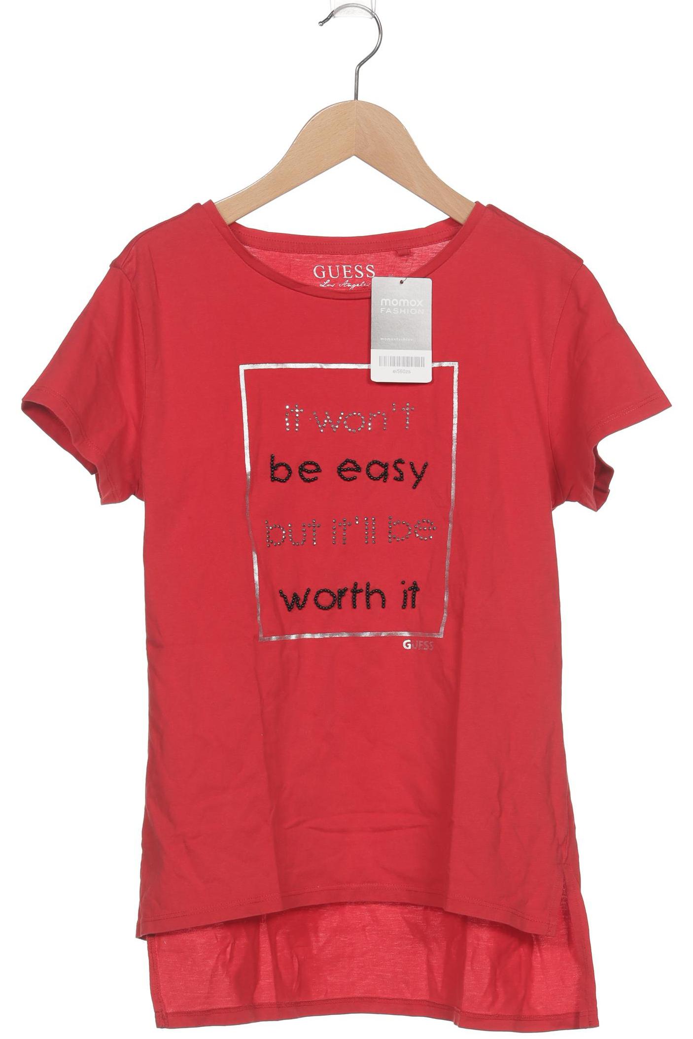 

Guess Damen T-Shirt, rot, Gr. 42
