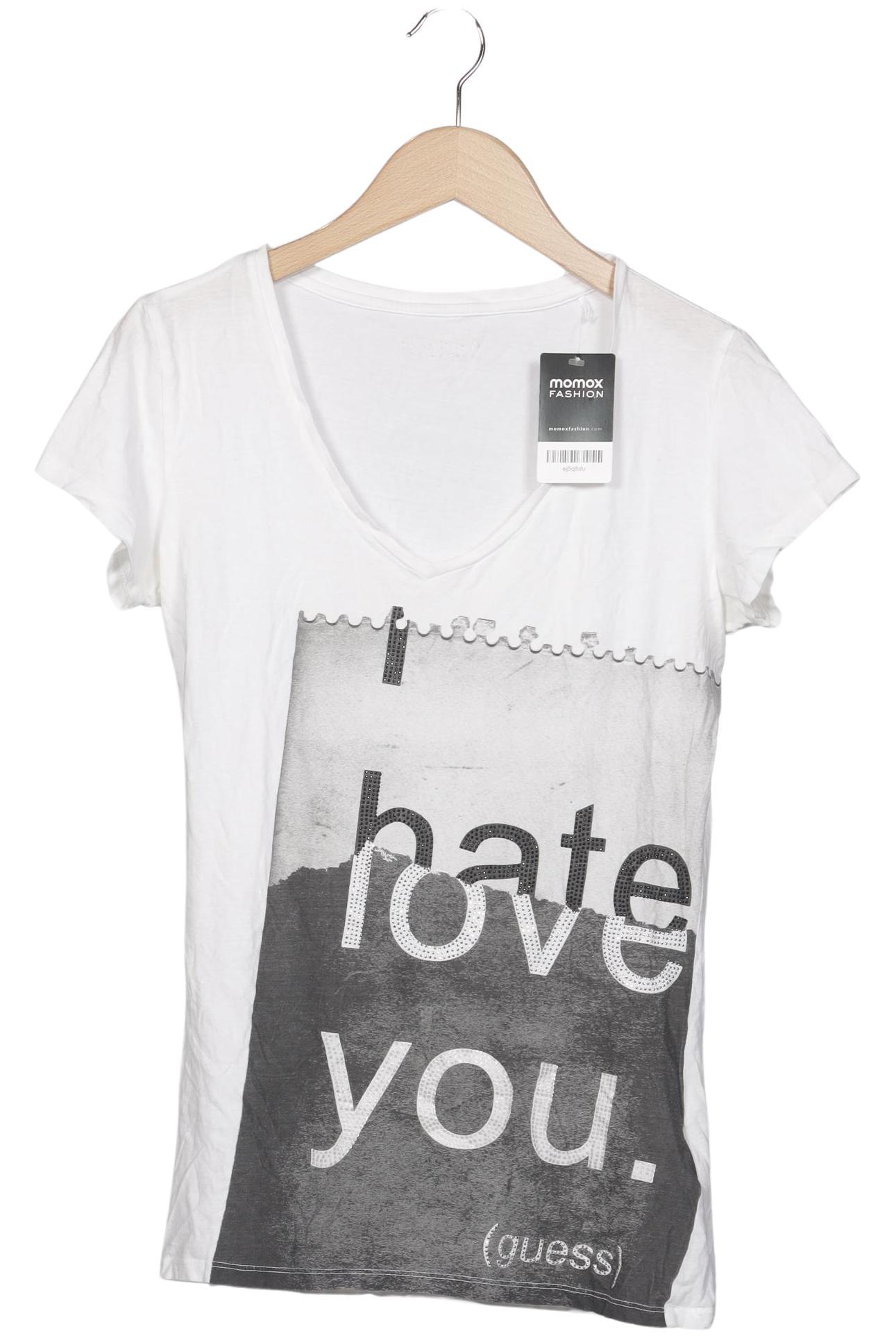 

Guess Damen T-Shirt, weiß, Gr. 42