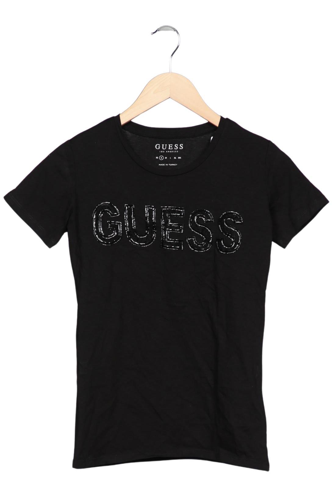 

Guess Damen T-Shirt, schwarz, Gr. 36