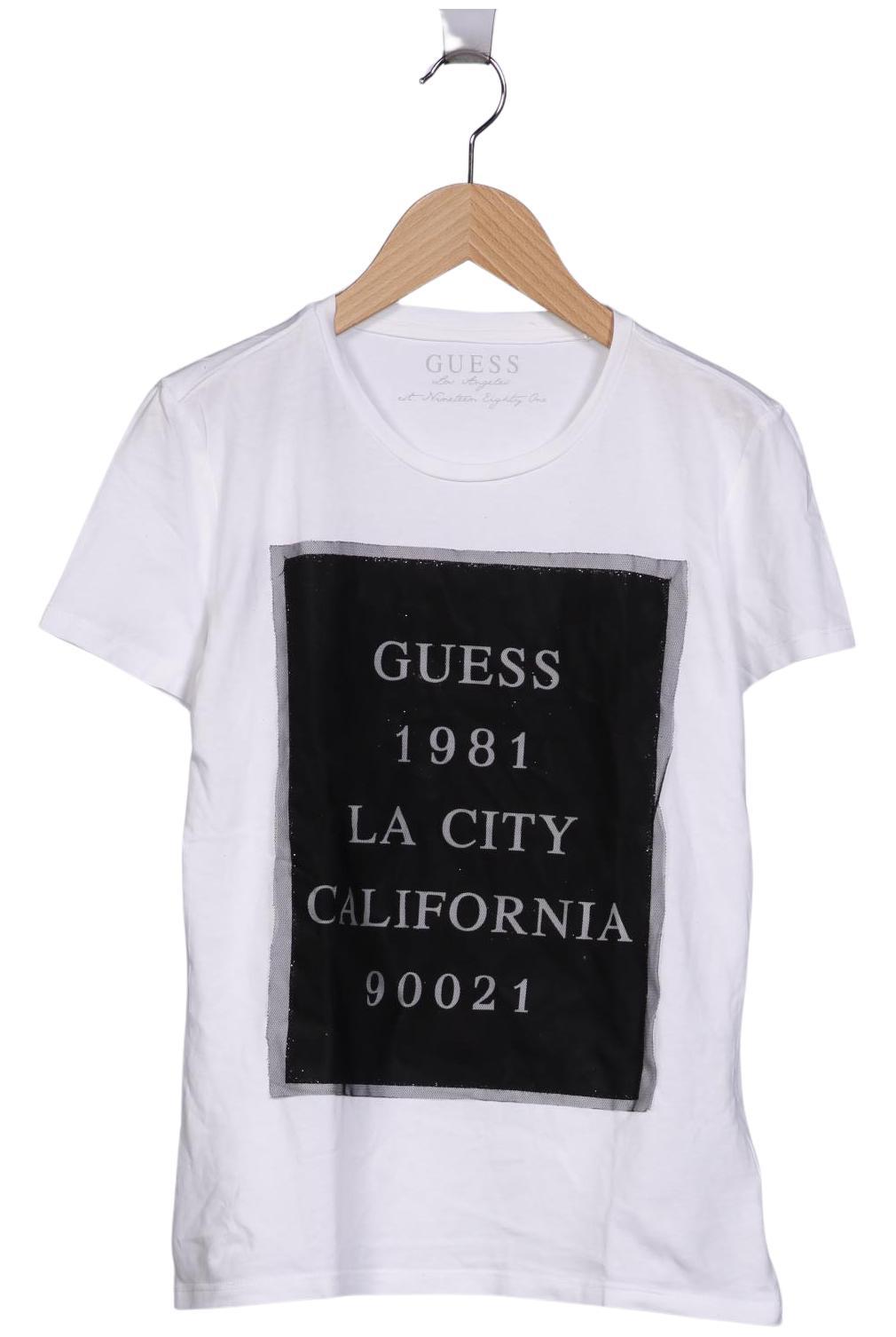 

Guess Damen T-Shirt, weiß, Gr. 40