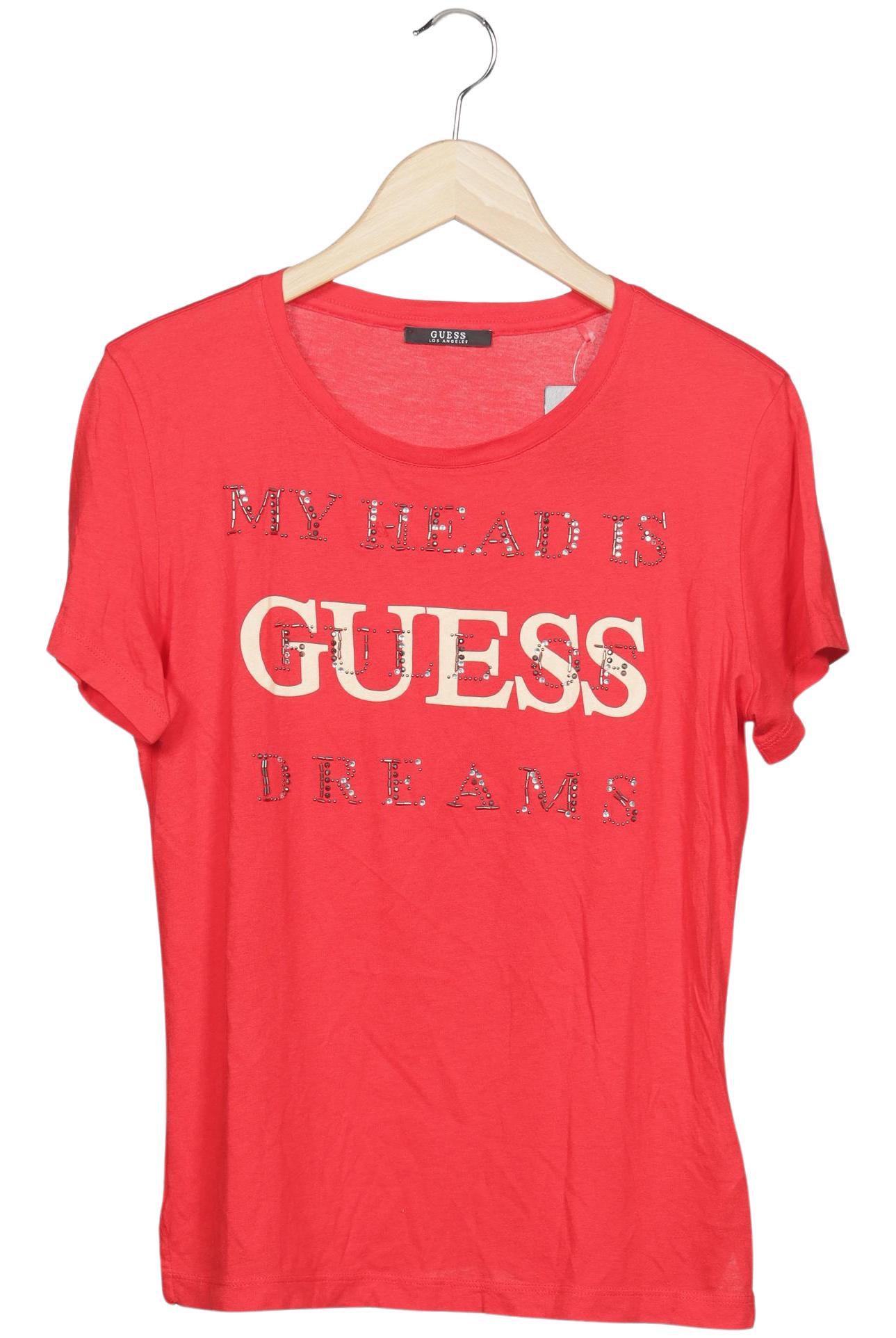 

Guess Damen T-Shirt, rot, Gr. 38