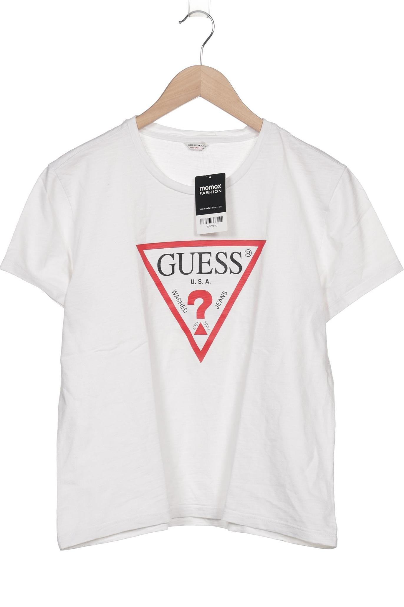 

Guess Damen T-Shirt, weiß, Gr. 42