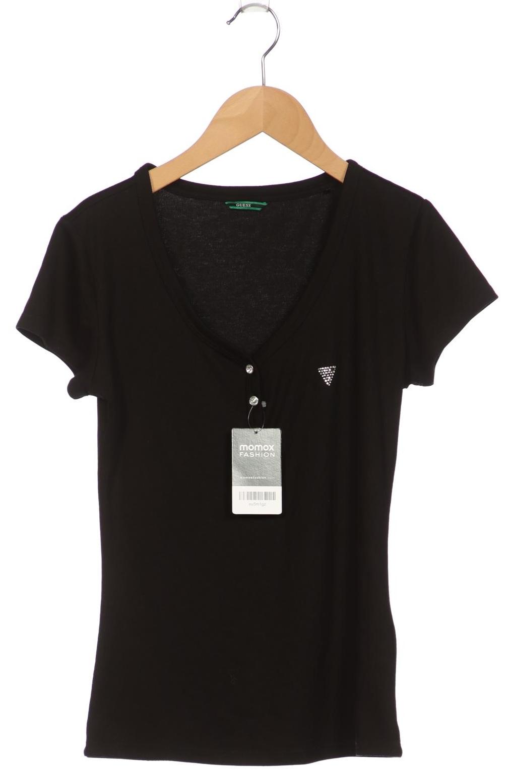 

Guess Damen T-Shirt, schwarz, Gr. 36