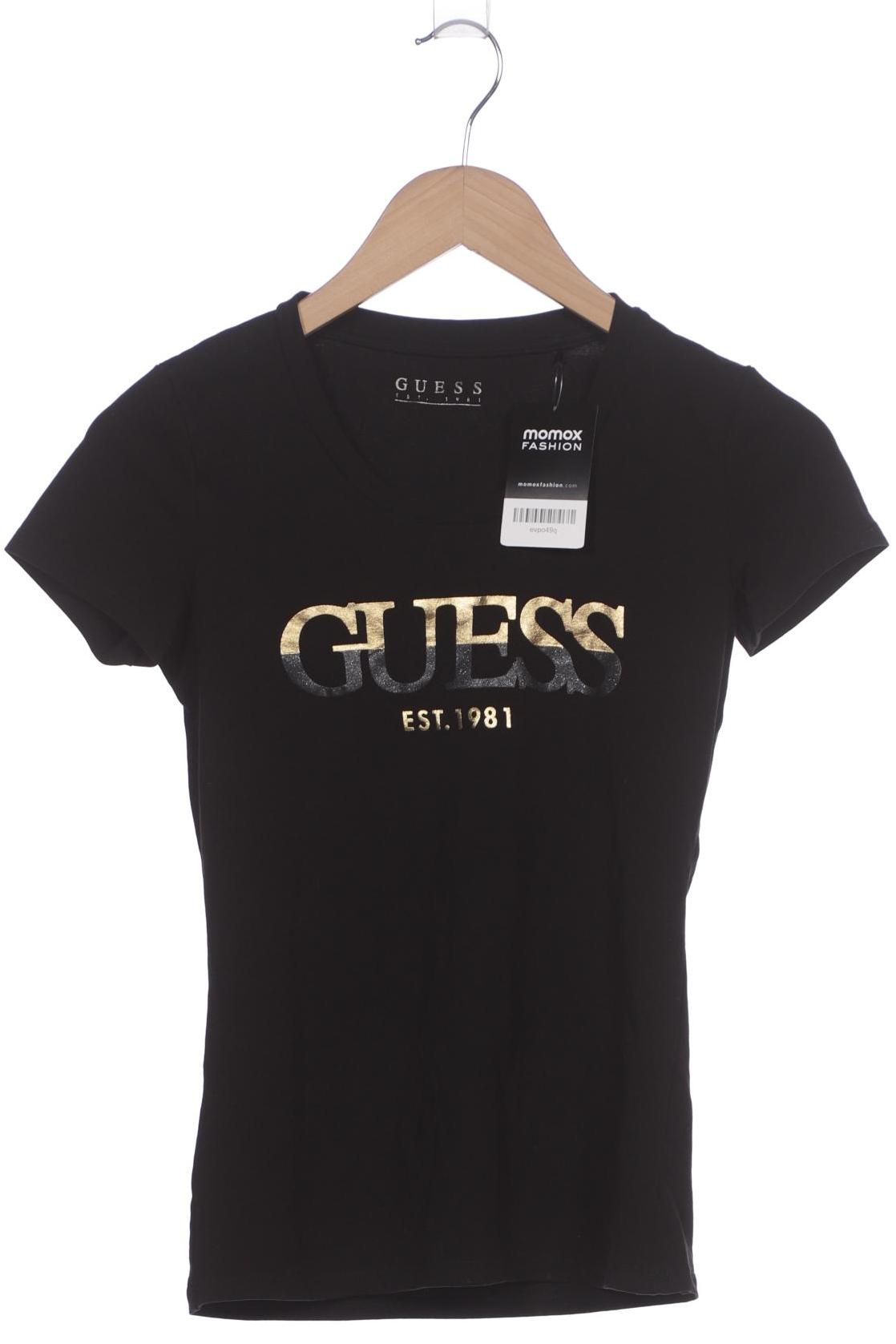 

Guess Damen T-Shirt, schwarz, Gr. 36