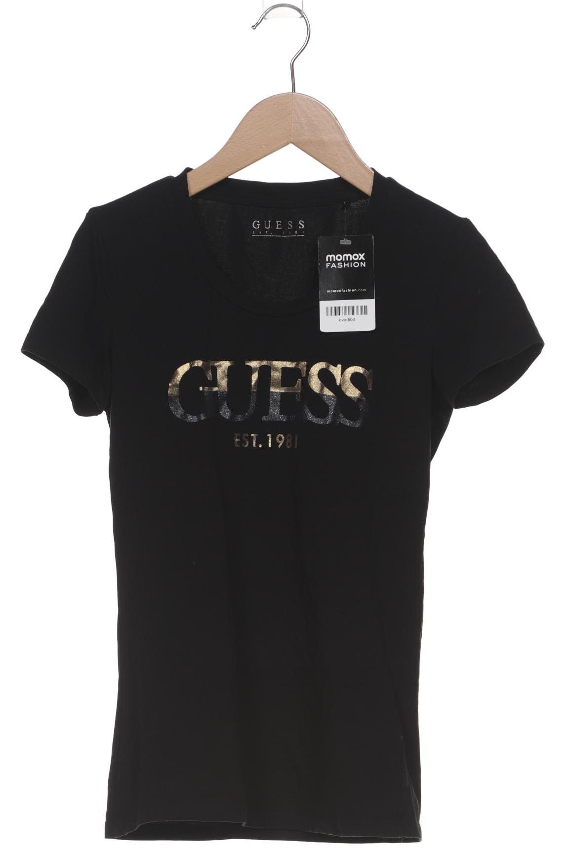 

Guess Damen T-Shirt, schwarz, Gr. 36