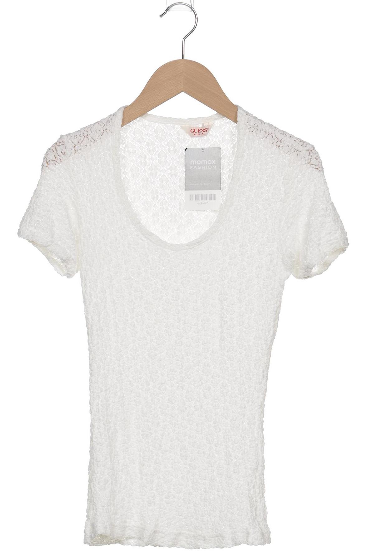 

Guess Damen T-Shirt, weiß, Gr. 32