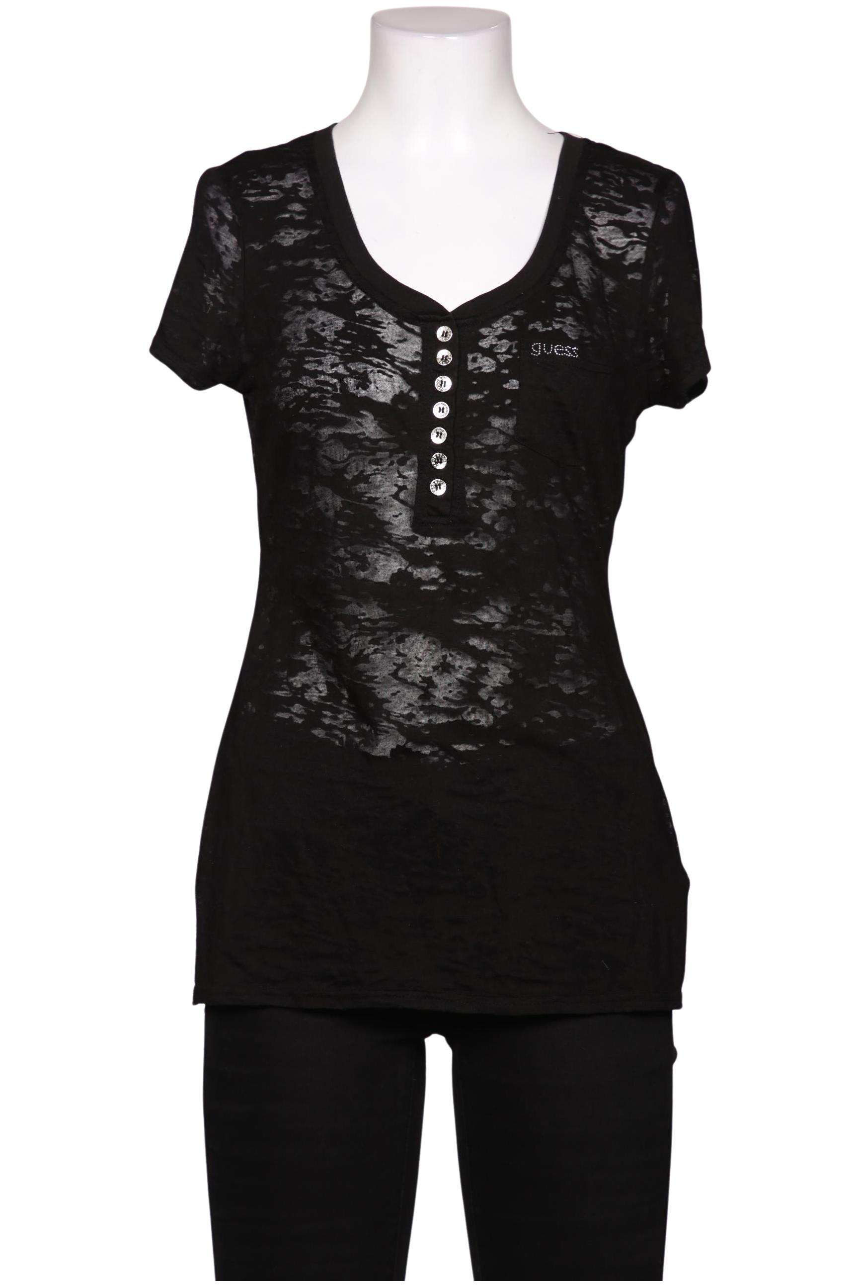 

Guess Damen T-Shirt, schwarz, Gr. 42