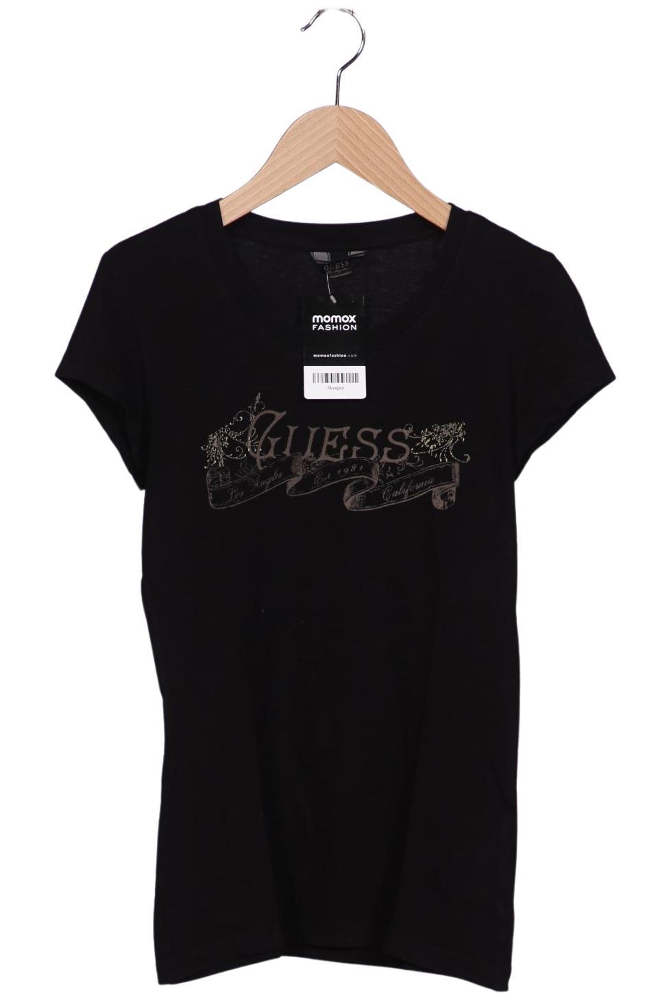 

Guess Damen T-Shirt, schwarz, Gr. 34