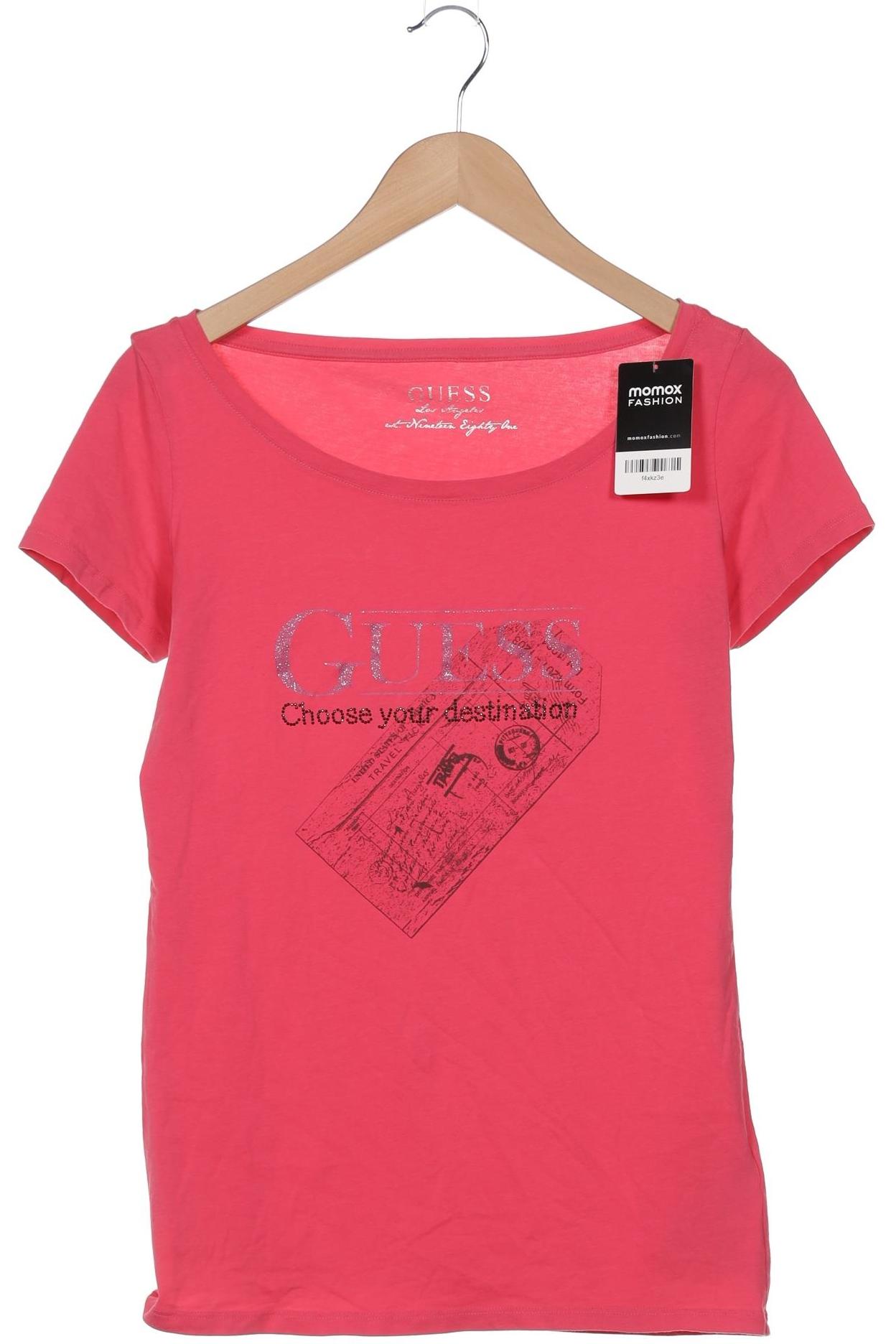 

Guess Damen T-Shirt, pink, Gr. 42