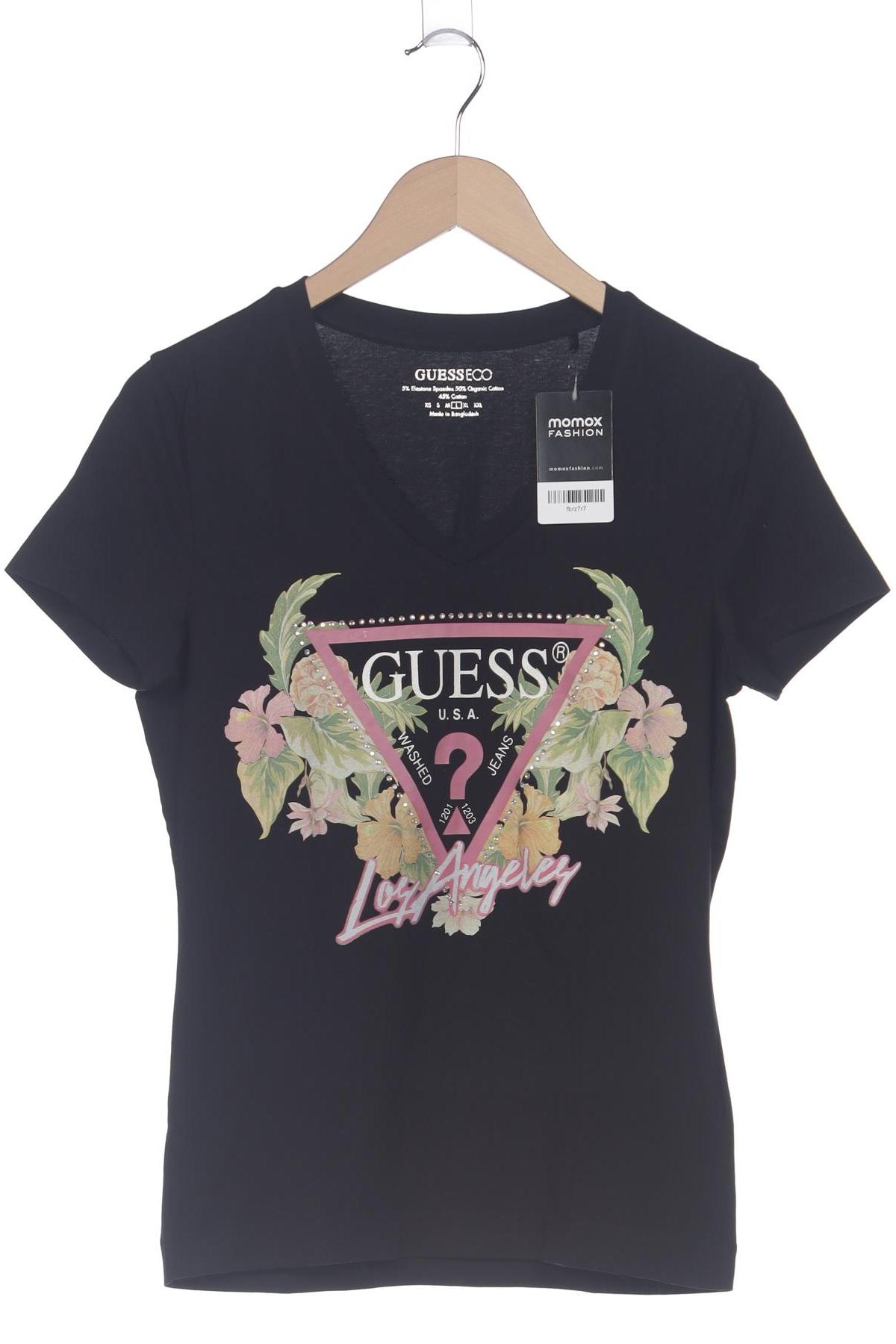 

Guess Damen T-Shirt, schwarz, Gr. 40
