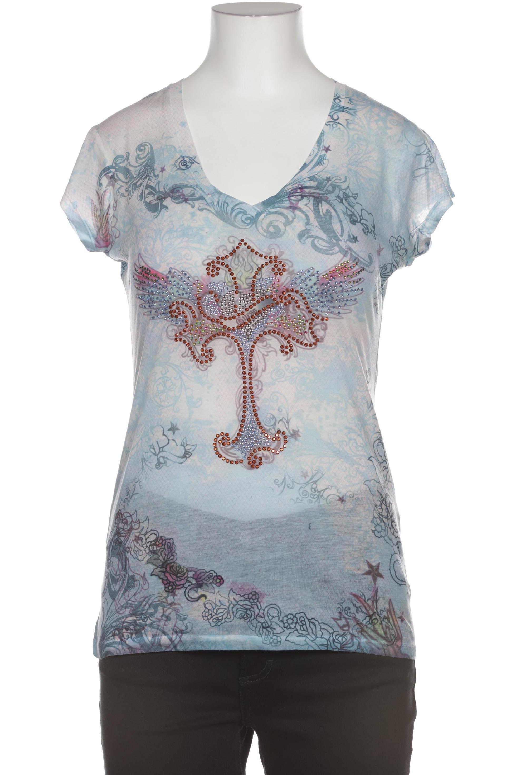 

Guess Damen T-Shirt, blau, Gr.