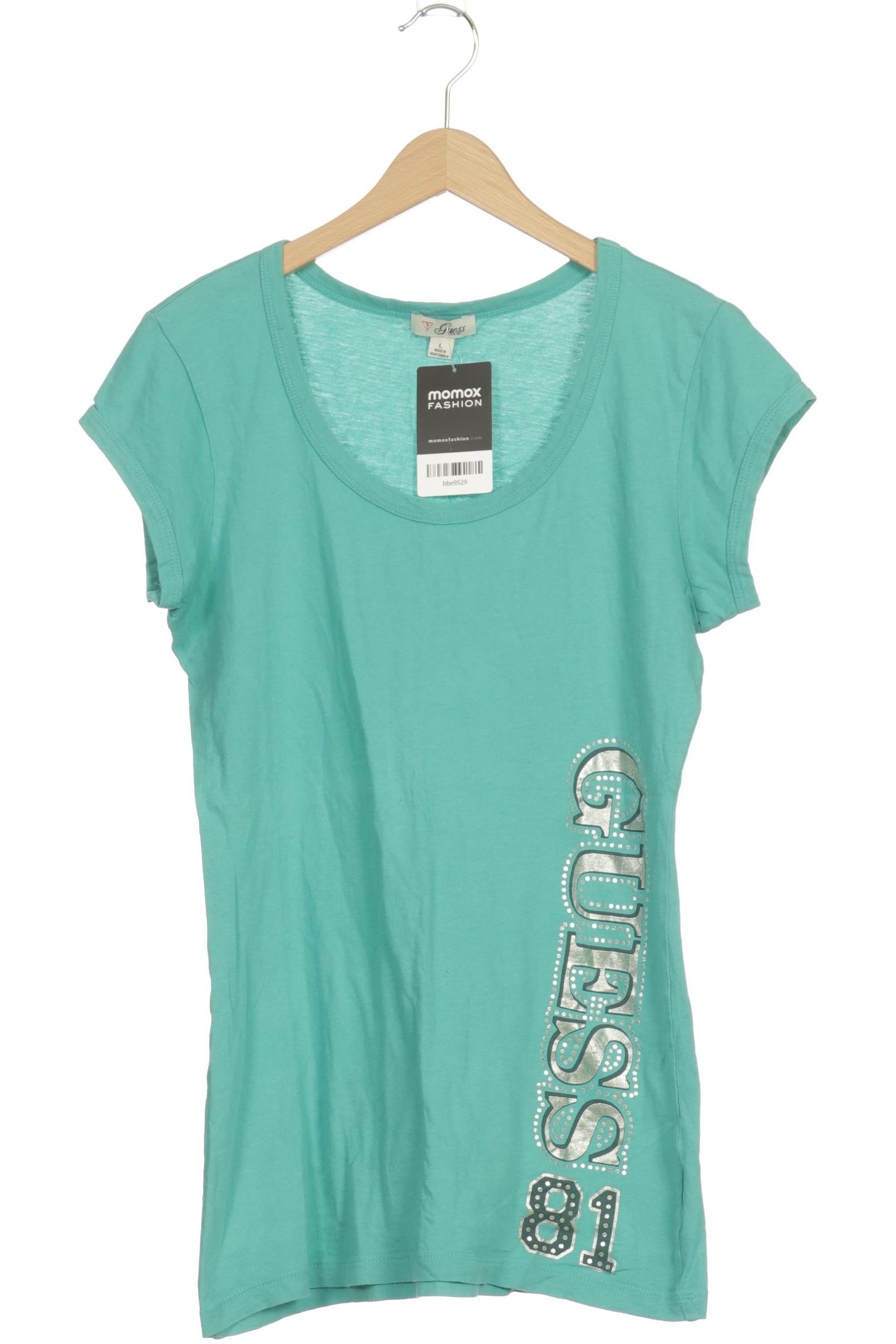 

Guess Damen T-Shirt, türkis, Gr. 42