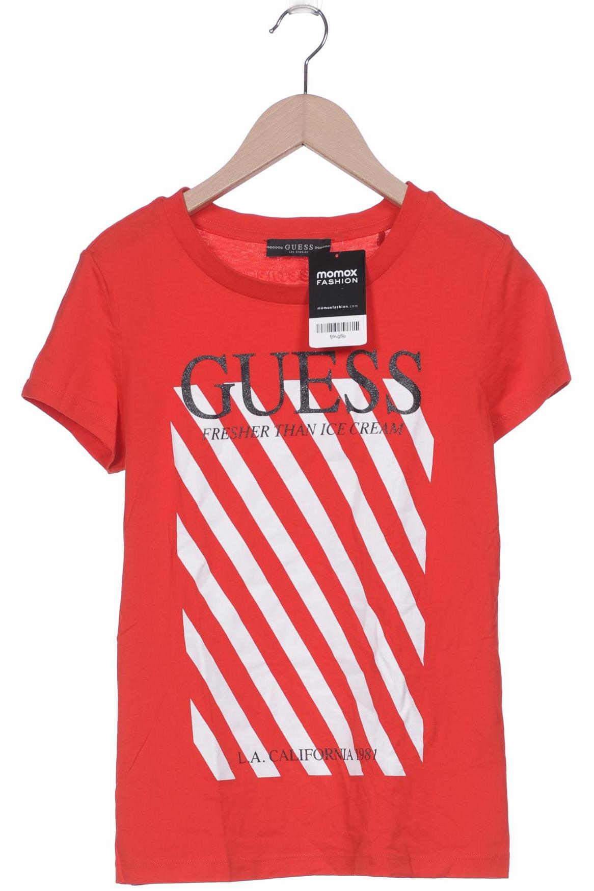 

Guess Damen T-Shirt, rot, Gr. 34