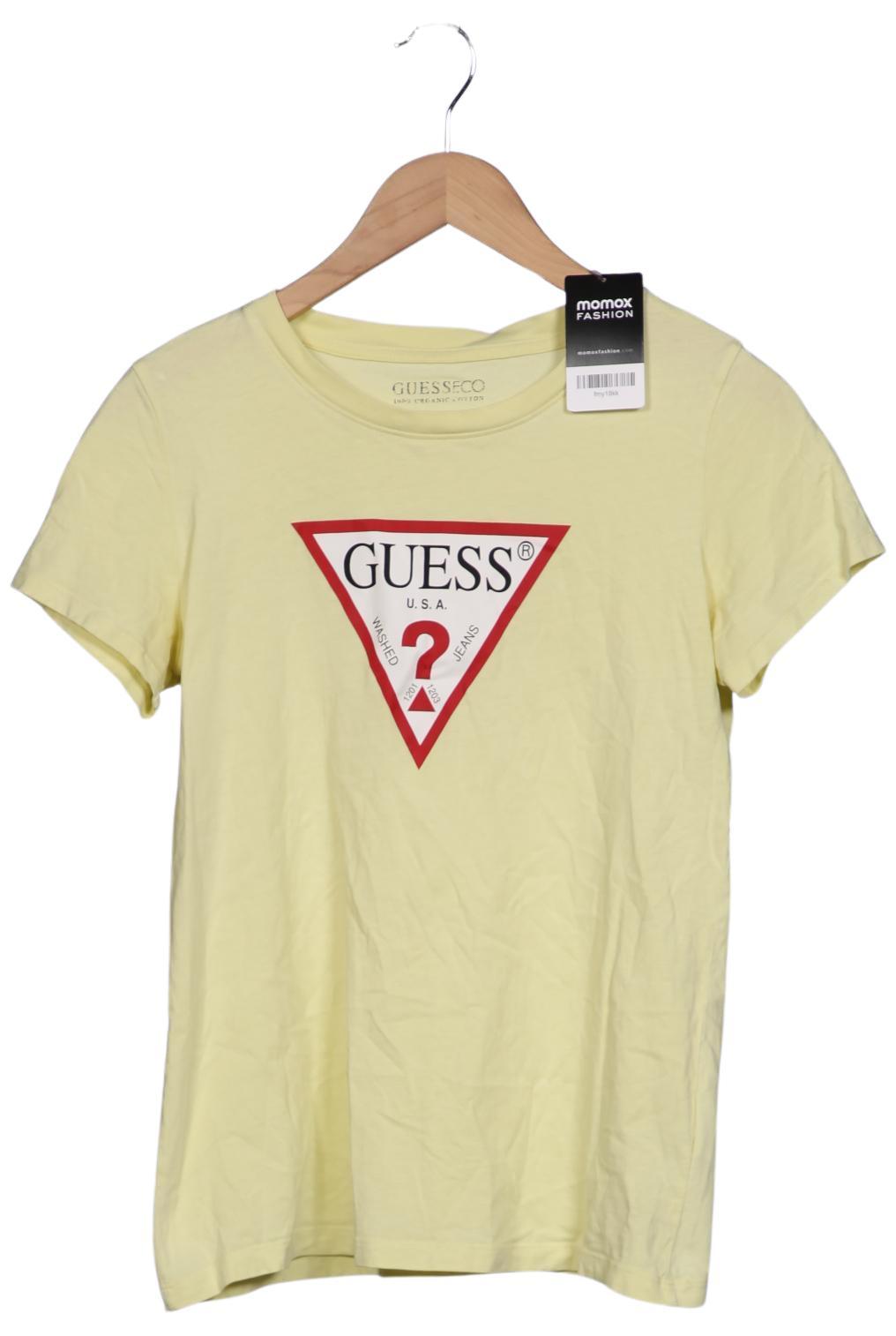 

Guess Damen T-Shirt, gelb, Gr. 38