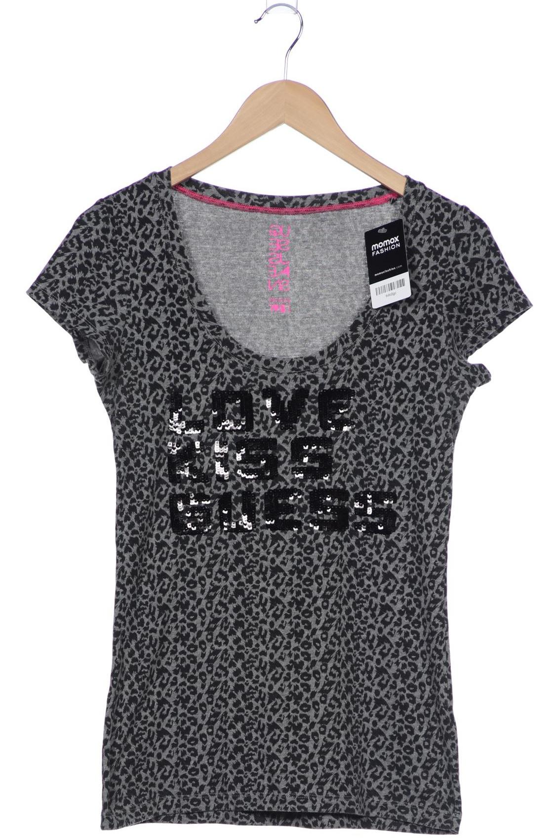 

Guess Damen T-Shirt, grau, Gr. 34