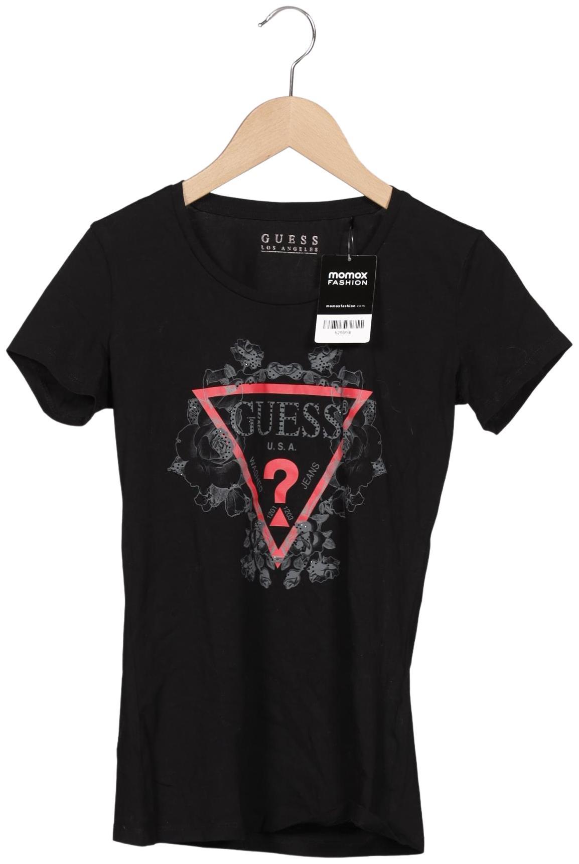 

Guess Damen T-Shirt, schwarz, Gr. 36
