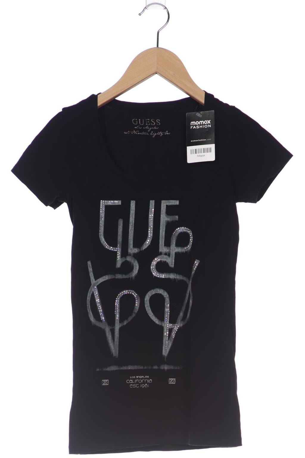 

Guess Damen T-Shirt, schwarz, Gr. 32