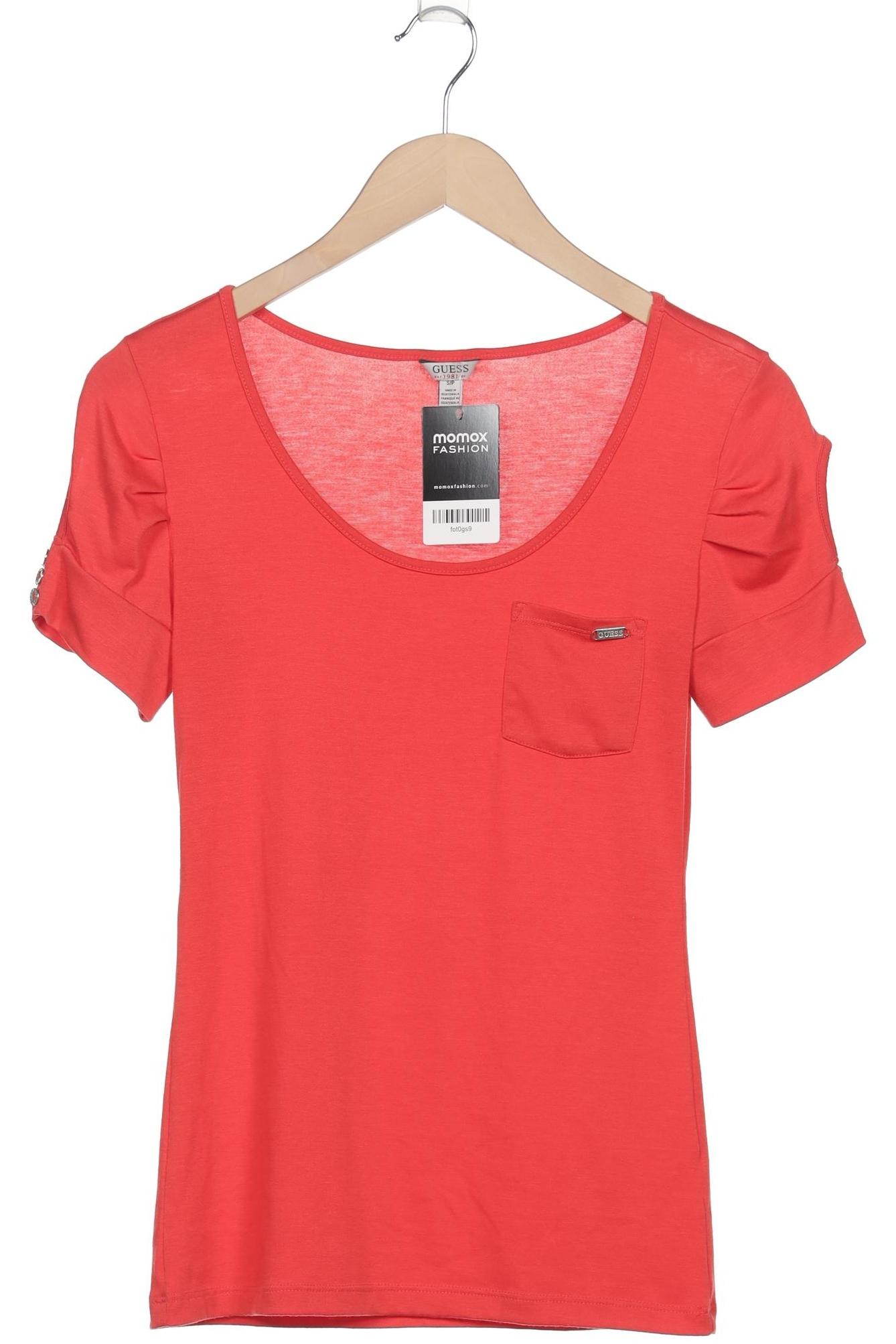 

Guess Damen T-Shirt, rot, Gr. 36