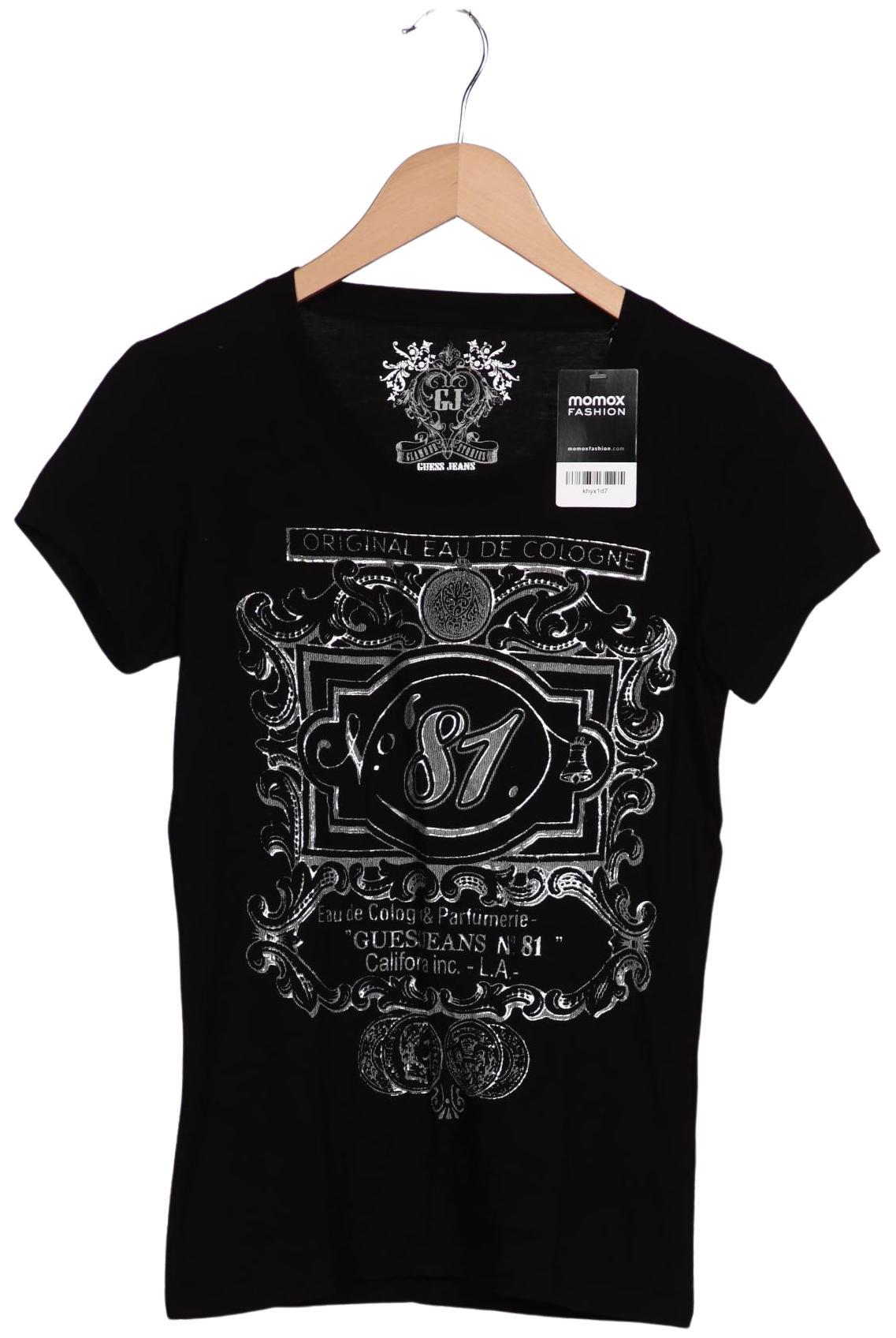 

Guess Damen T-Shirt, schwarz, Gr. 44