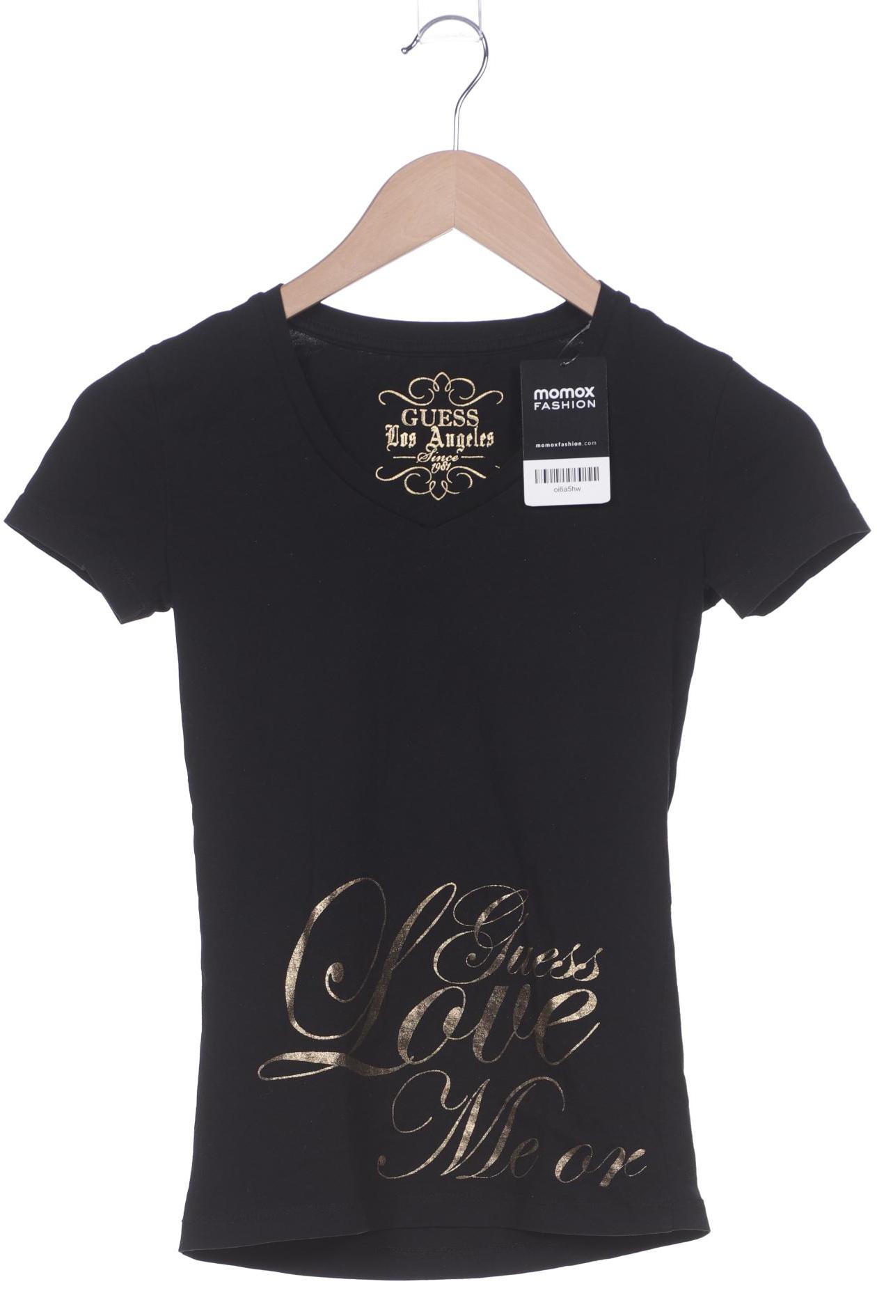 

Guess Damen T-Shirt, schwarz, Gr. 32