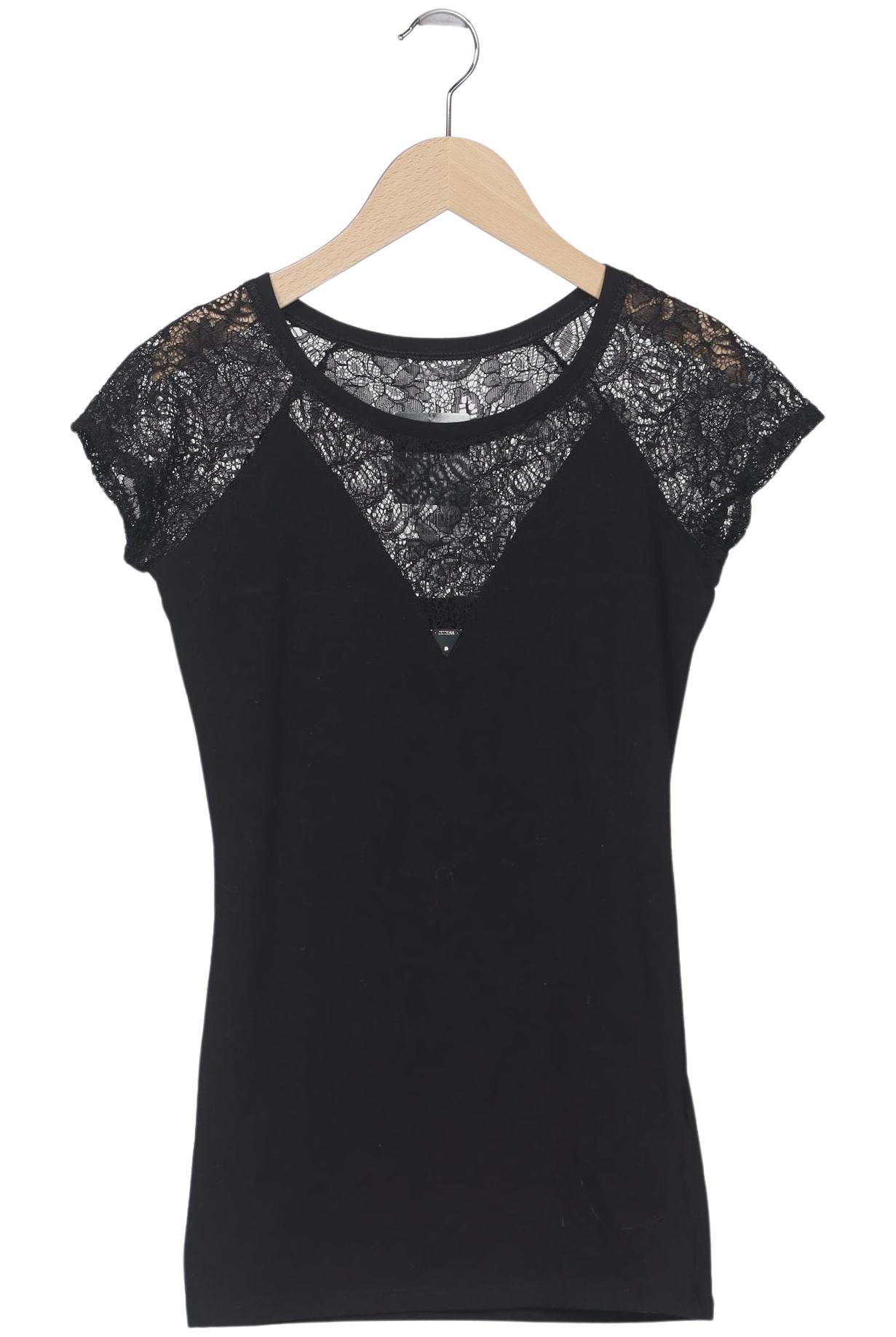 

Guess Damen T-Shirt, schwarz, Gr. 36