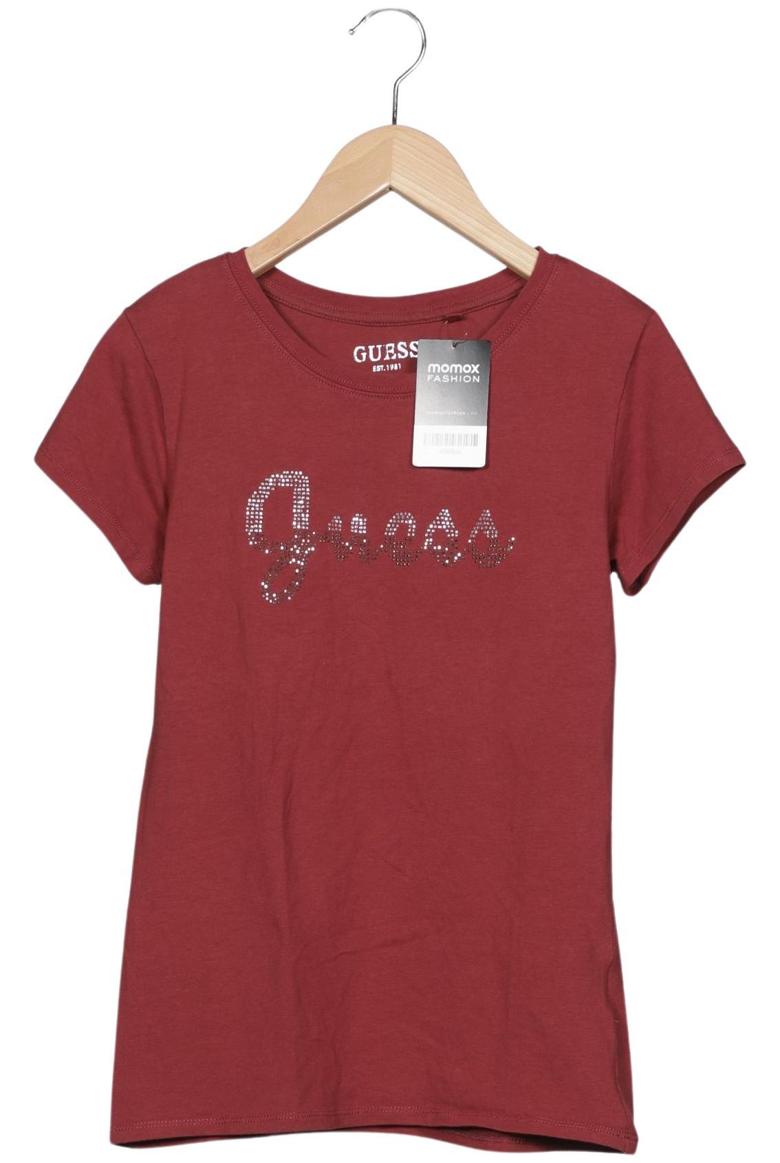 

Guess Damen T-Shirt, bordeaux, Gr. 38