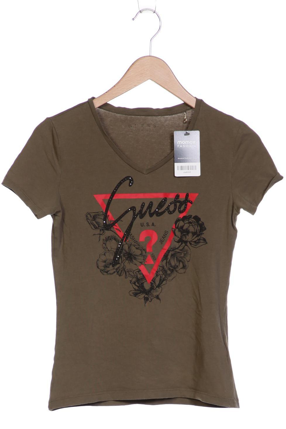 

Guess Damen T-Shirt, grün, Gr. 42