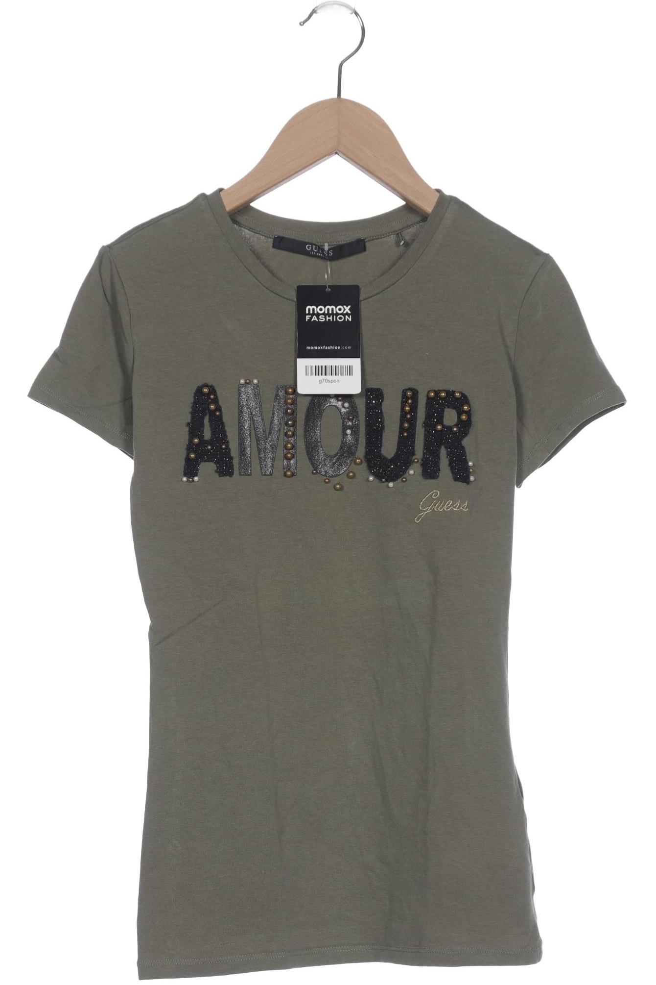 

Guess Damen T-Shirt, grün, Gr. 36