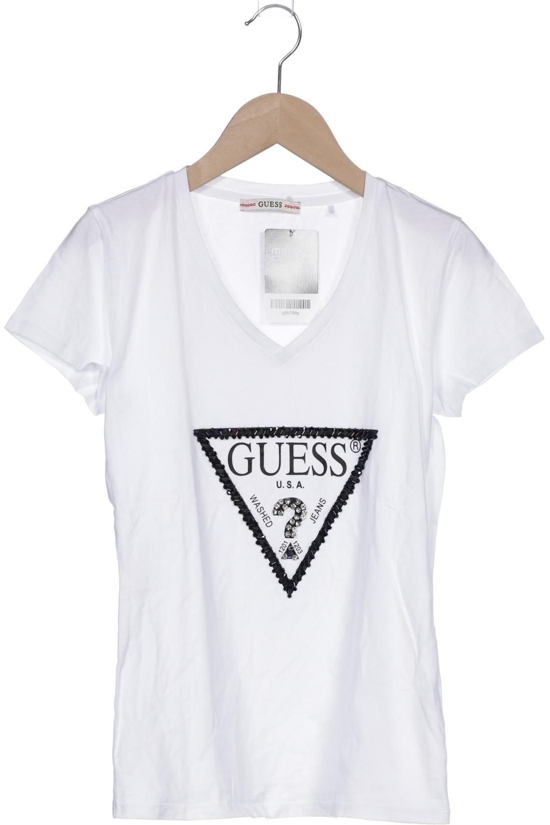 

Guess Damen T-Shirt, weiß, Gr. 36