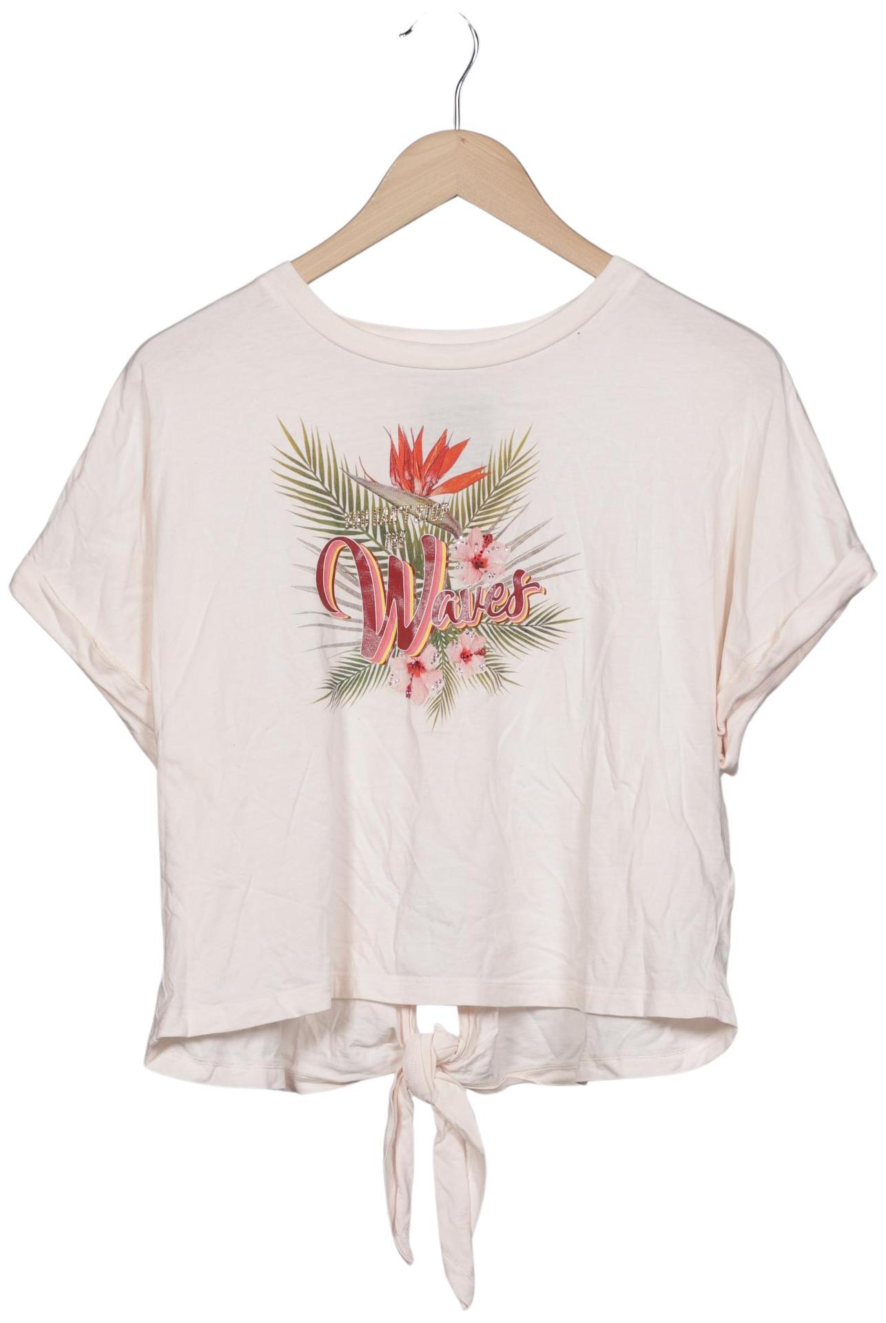 

Guess Damen T-Shirt, cremeweiß, Gr. 38