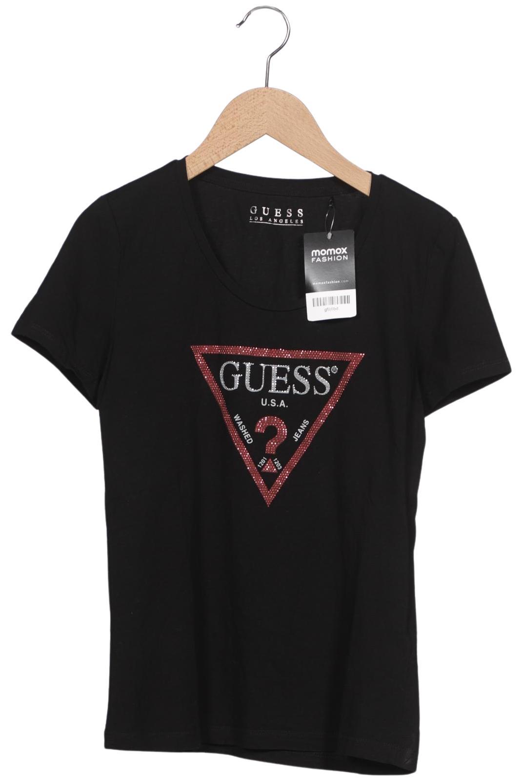 

Guess Damen T-Shirt, schwarz, Gr. 38