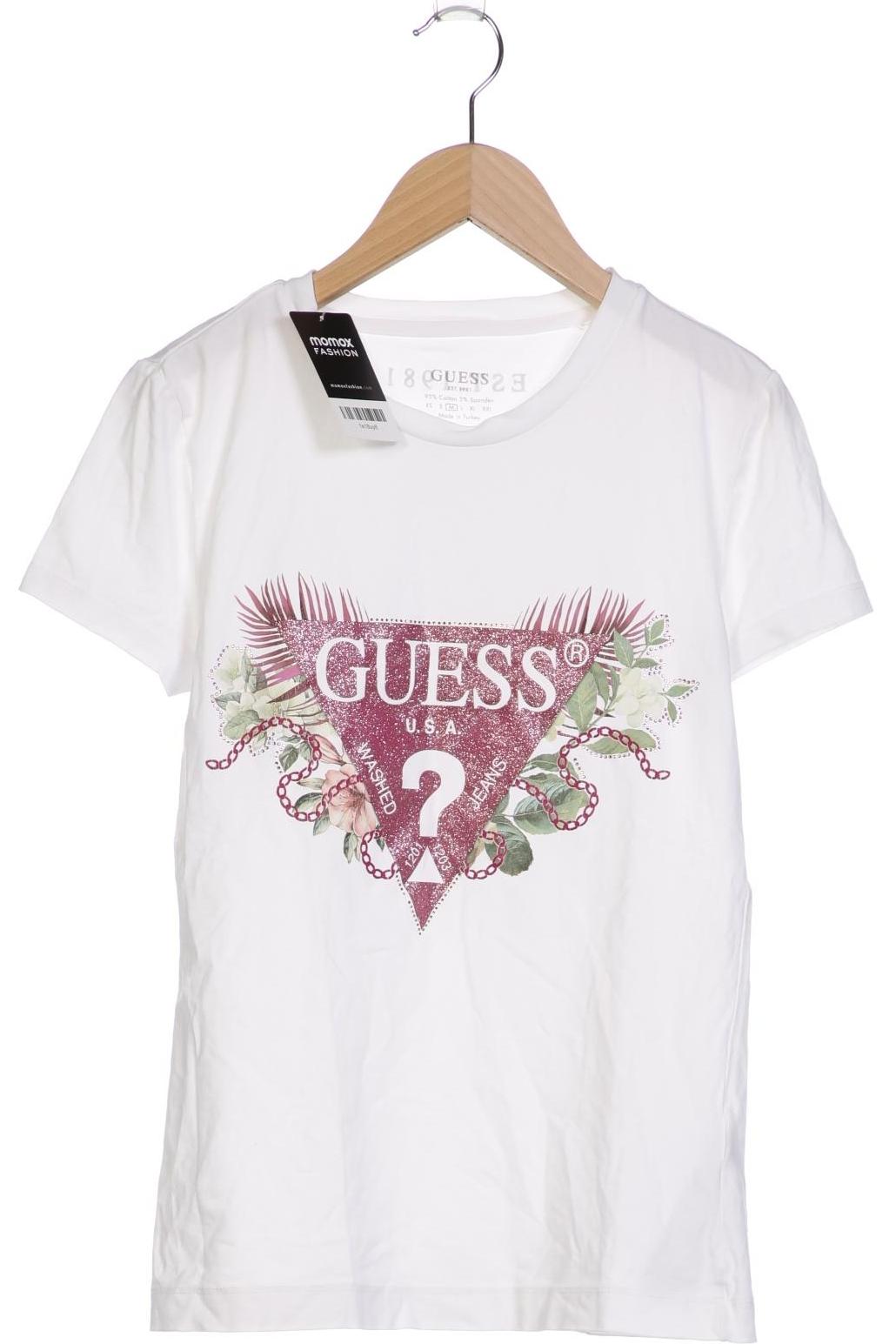 

Guess Damen T-Shirt, weiß, Gr. 42