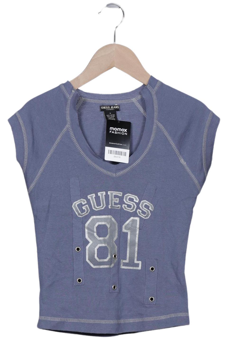 

Guess Damen T-Shirt, blau, Gr. 36