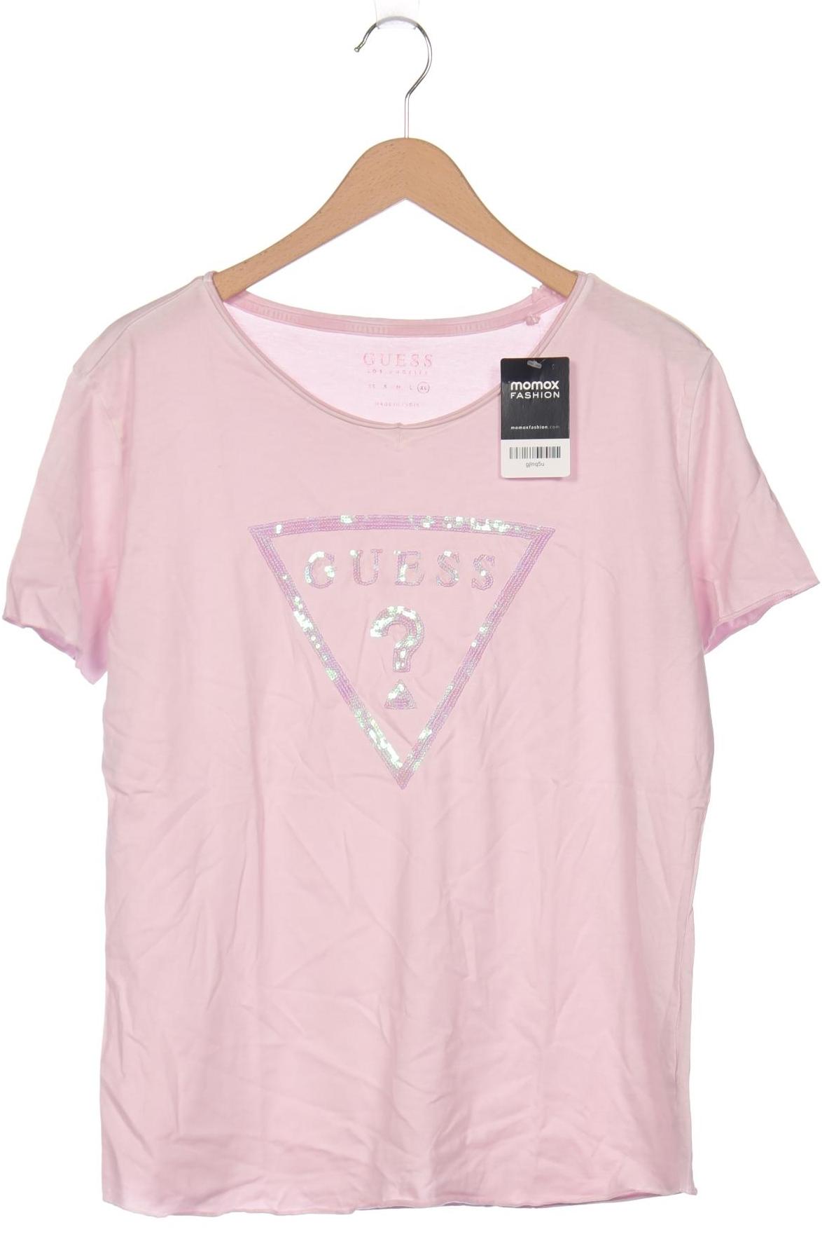 

Guess Damen T-Shirt, pink, Gr. 44