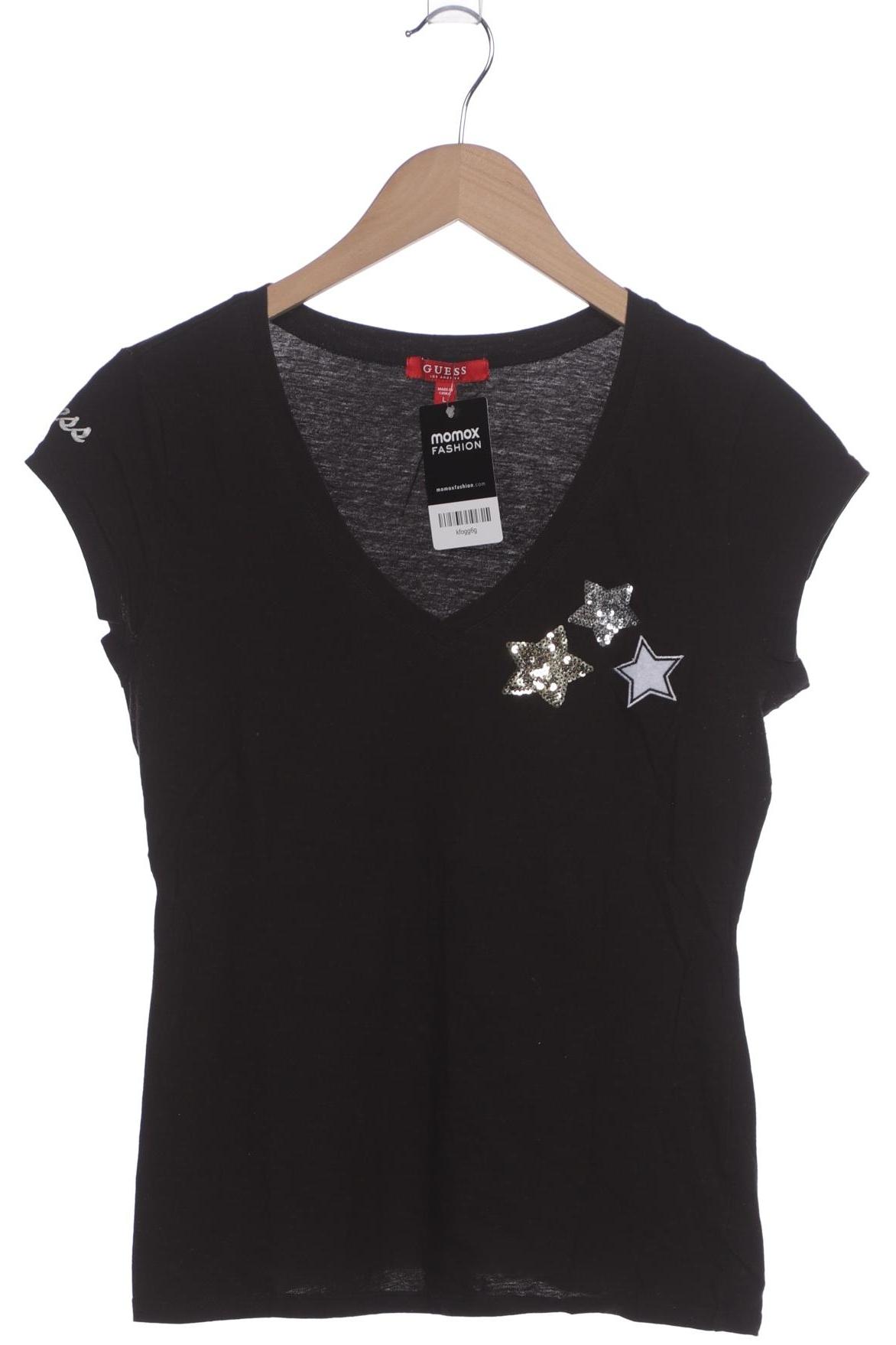 

Guess Damen T-Shirt, schwarz, Gr. 42
