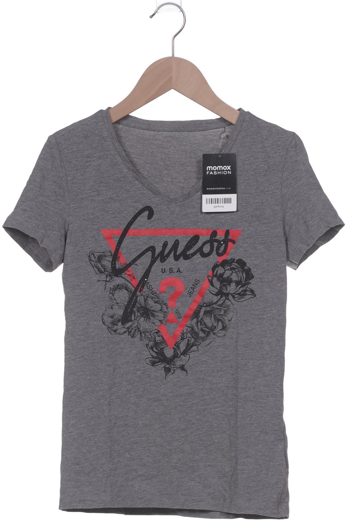 

Guess Damen T-Shirt, grau, Gr. 36