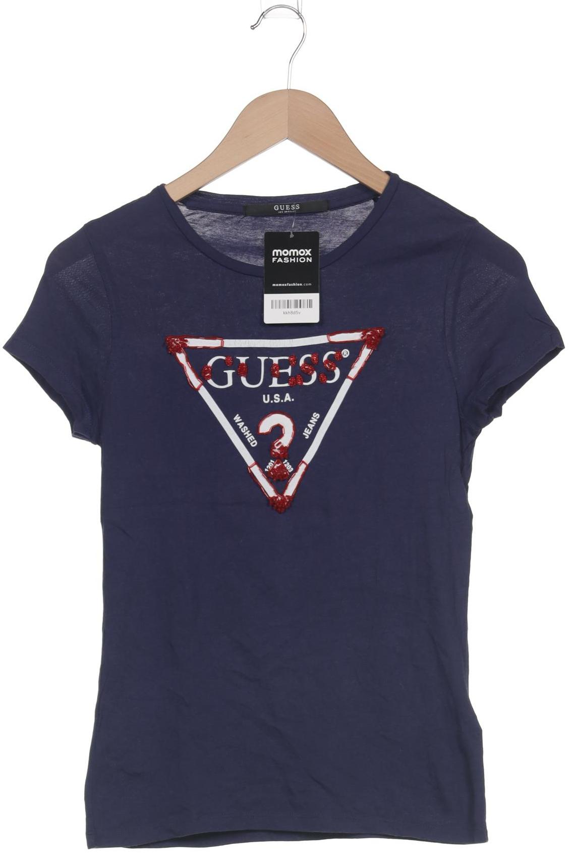 

Guess Damen T-Shirt, marineblau, Gr. 34