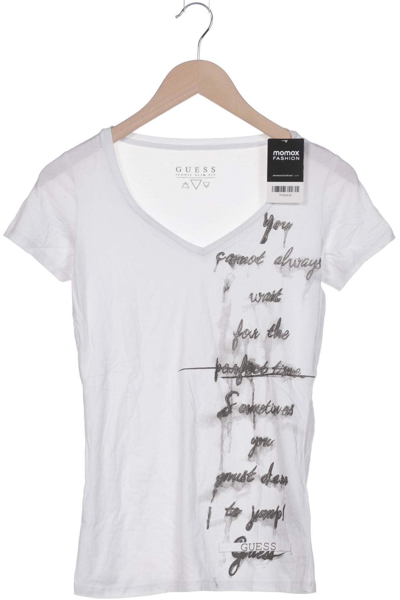 

Guess Damen T-Shirt, weiß, Gr. 38