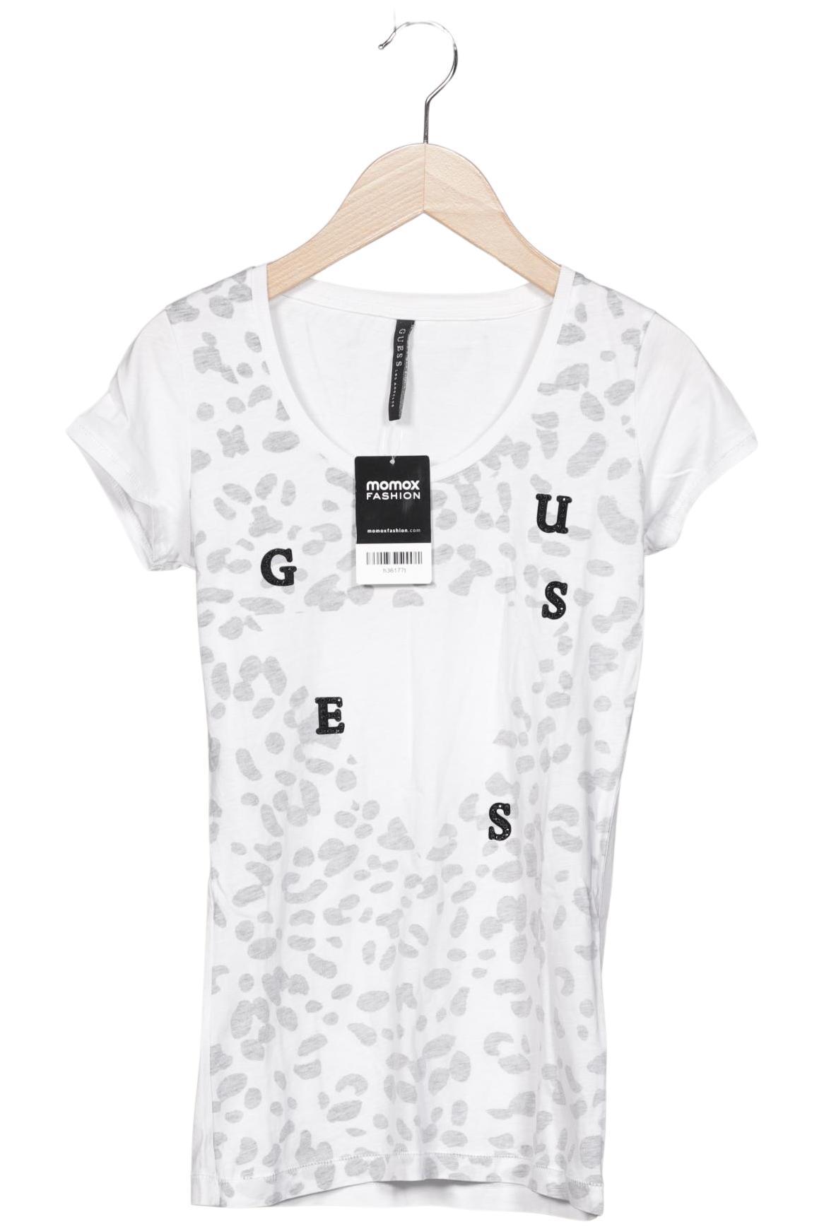 

Guess Damen T-Shirt, weiß, Gr. 32